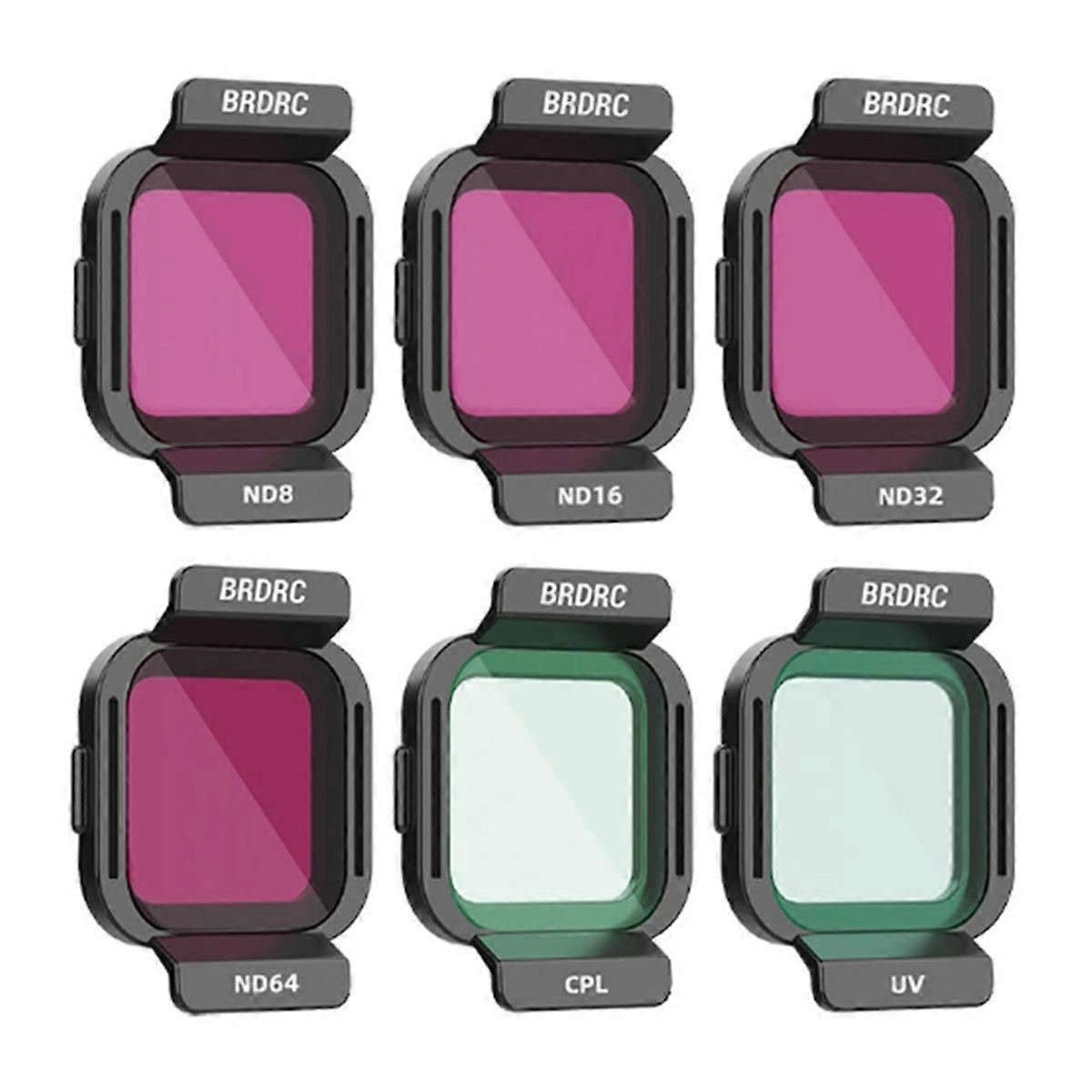Flip Lens Filter for Flip Drone UV/CPL/ND8/16/32/64 Neutral Density Optical Glass Lens Photographic