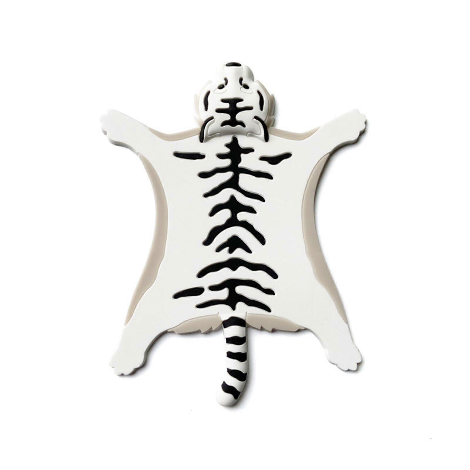 Silicone Cup Mat Leopard Shape Heat Resistant Coaster Non Slip Table Protector Reusable Decor