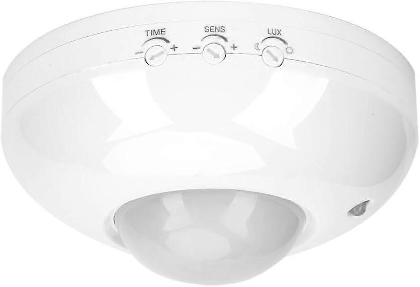 LED ceiling light motion detector, LED sensor light motion detector 360 degree 6M range, a