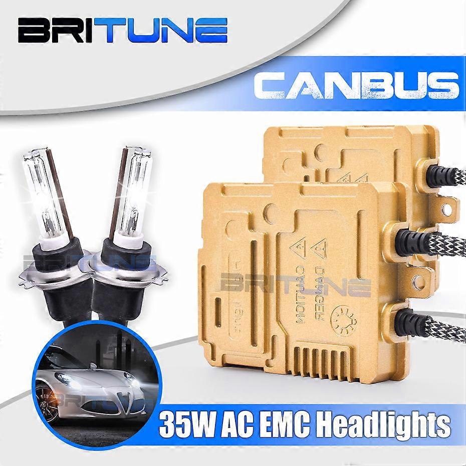 Applicable Britune Ignition Block Xenon Canbus Unit H7 D2H D2S H1 H11 HB3 HB4 HID Lights EMC Kit  For Projector Lens Car Lights Accessories