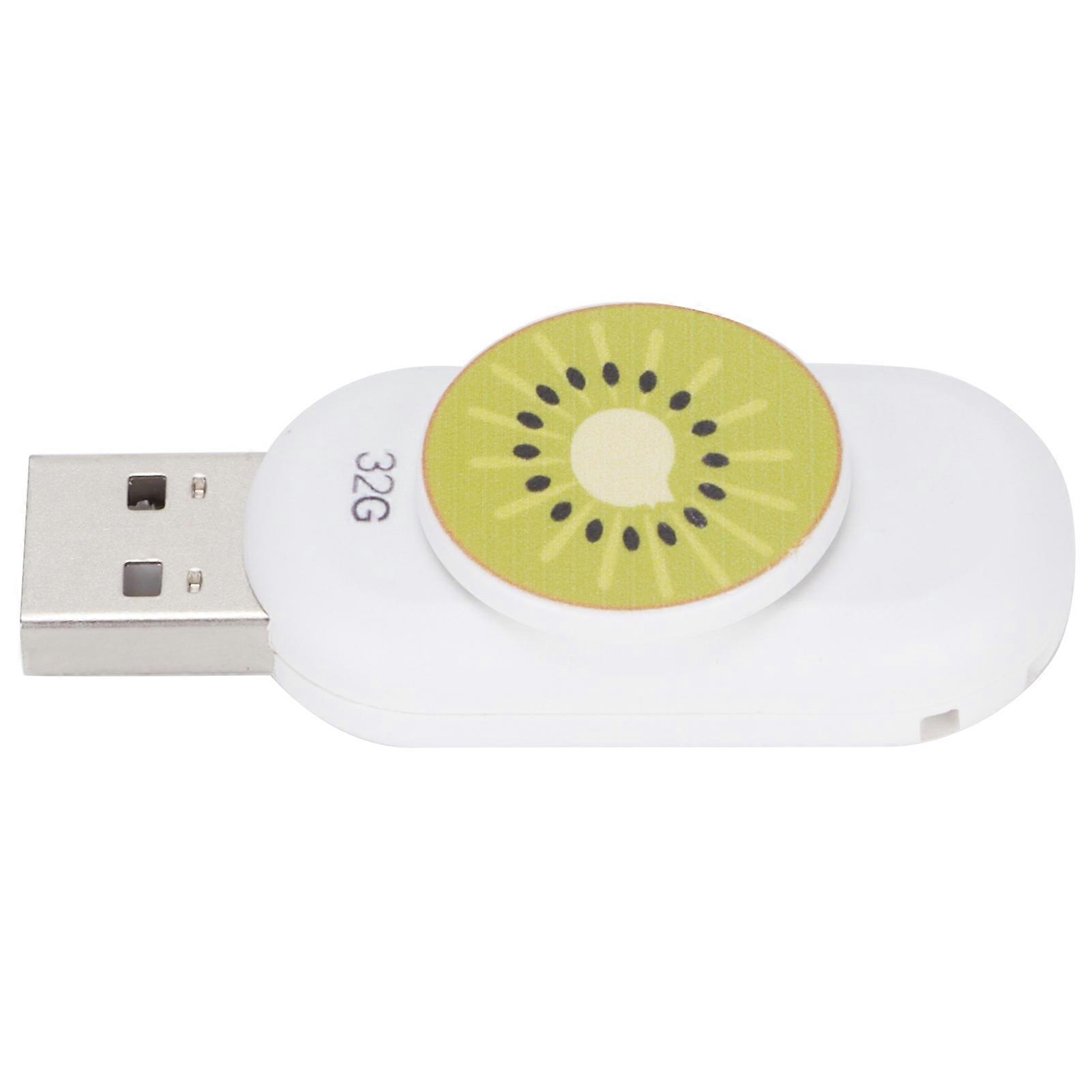 64GB Kiwifruit USB Flash Drive Portable Durable USB 2.0