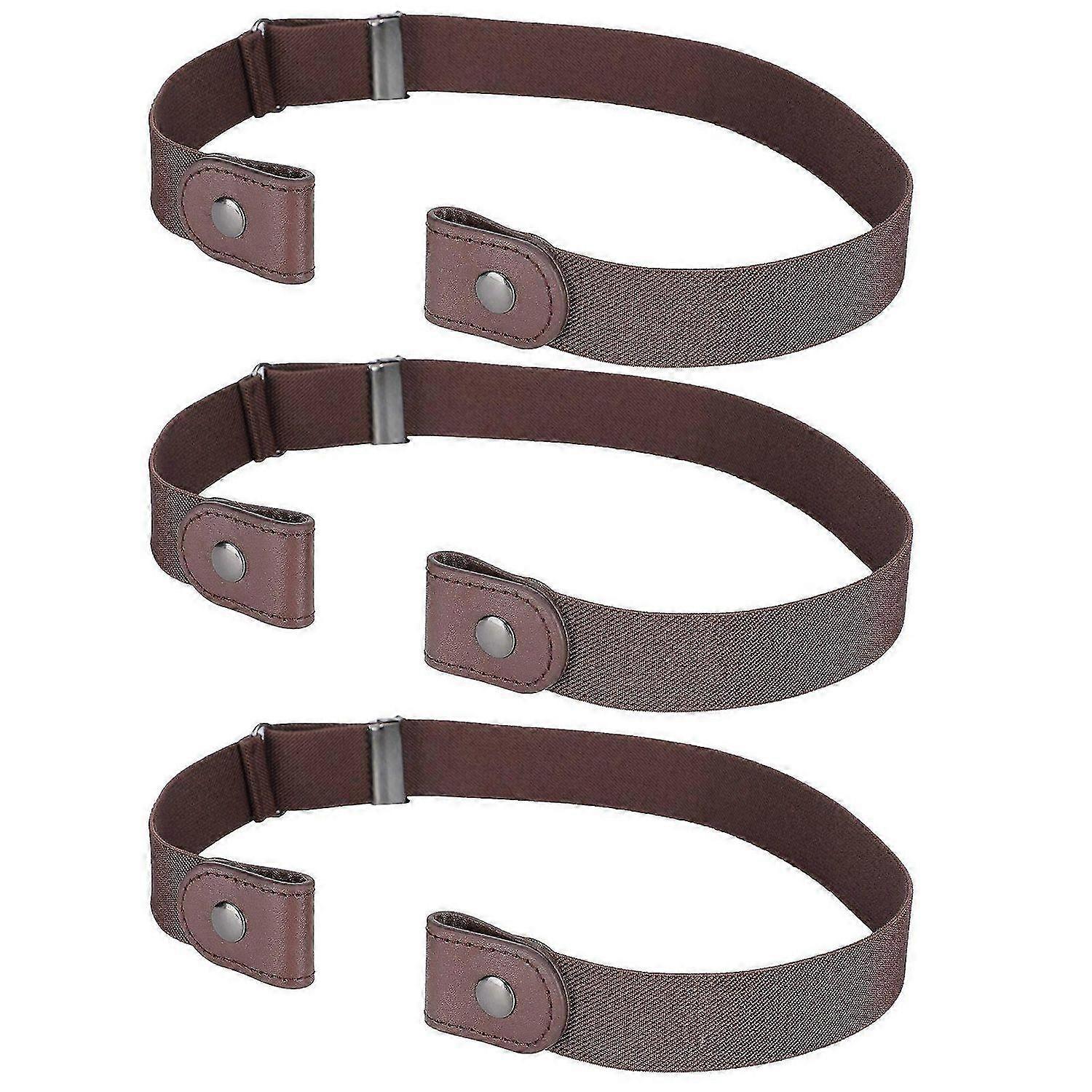 2025 Latest Model 3 Set Elastic Belt Fashion Stretch with Buckle Clothing