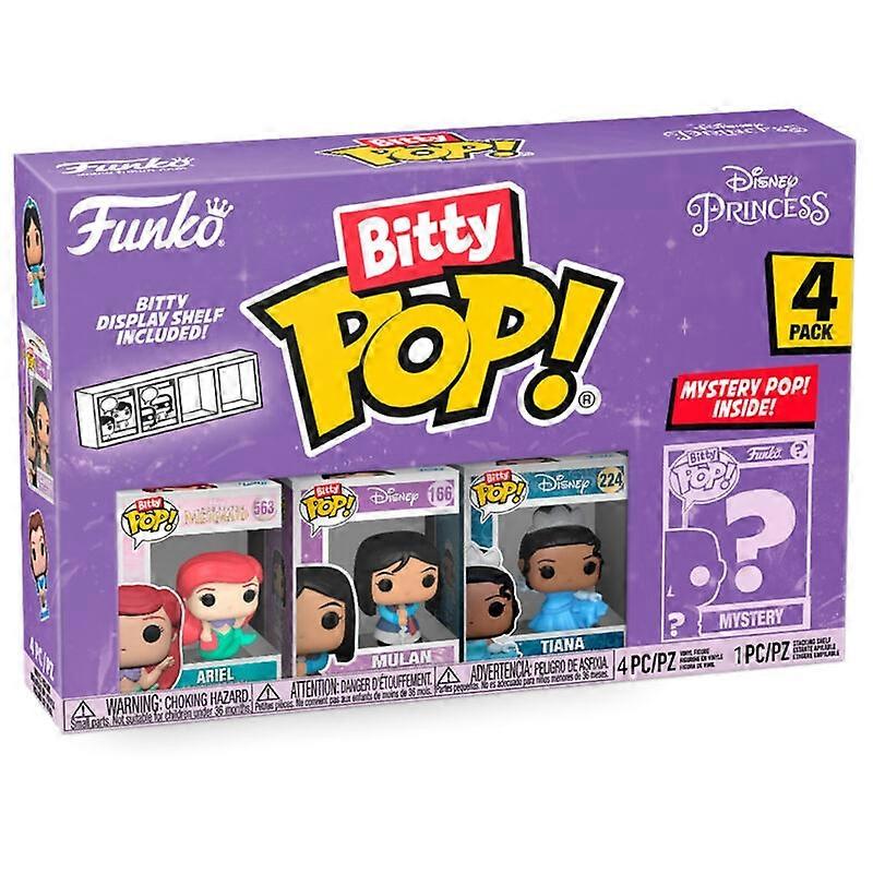 Blister 4 Figures Bitty POP Disney Princess Ariel