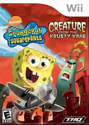 Spongebob Creature From the Krusty Krab  Game - Wii - PAL - New & Sealed