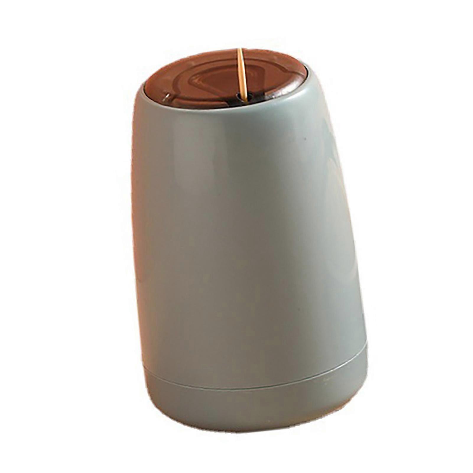 Automatic Toothpick Dispenser 9.3x6cm Blue Plastic Holder