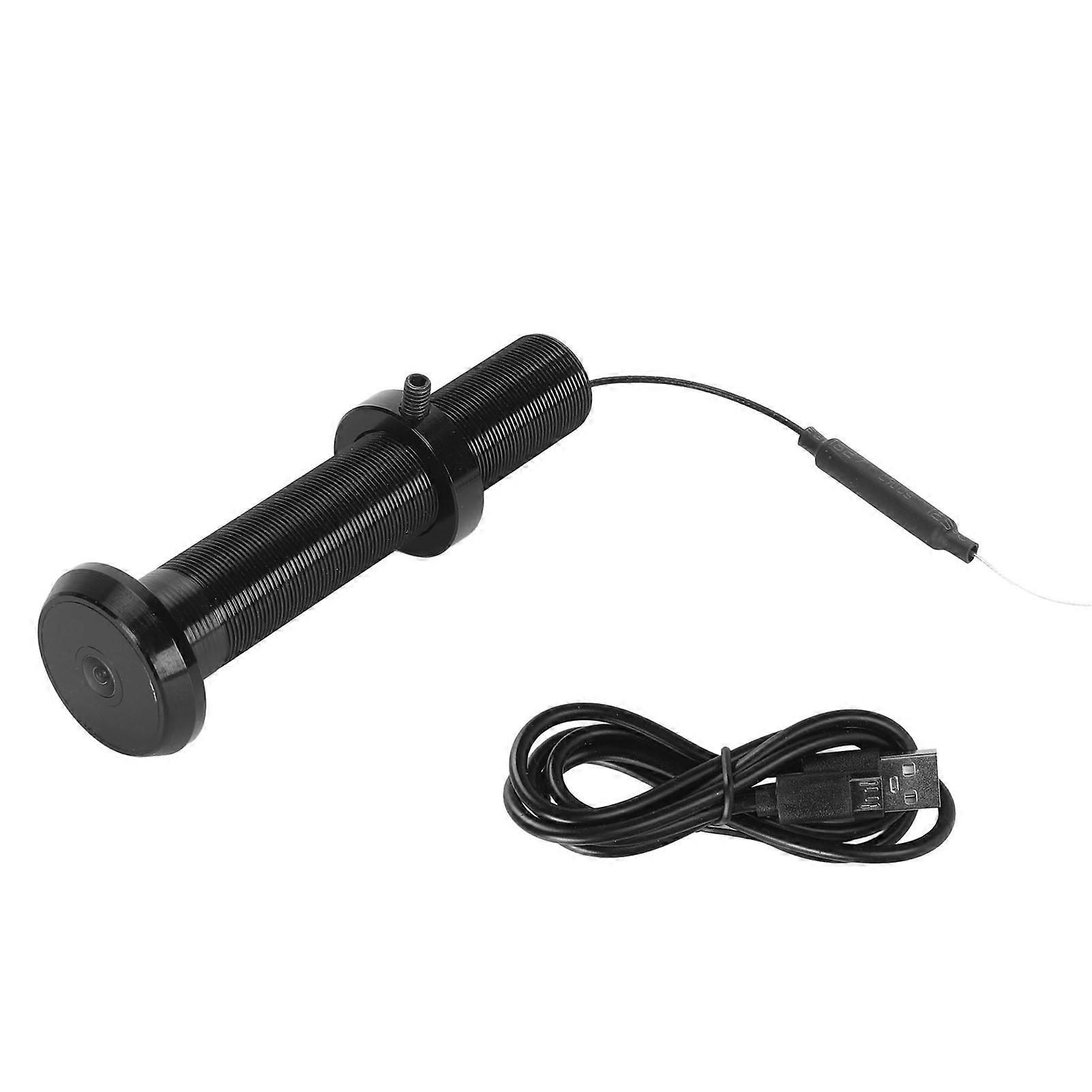 Caméra de porte Judas 1080P HD WiFi Vision nocturne 180 degrés Grand angle Visionneuse de porte Caméra de sécurité pour Tuya APP pour la surveillance