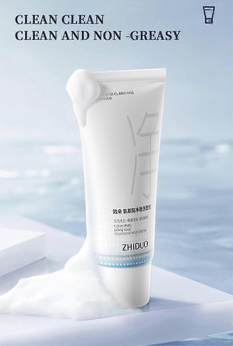 60g Amino Acid Facial Cleanser Deep Cleansing Face Wash Moisturizing Hydrating Gentle Cleansing Formula
