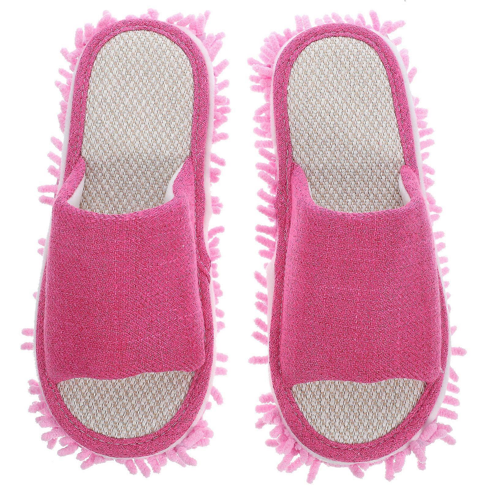 Mop Slipper Shoes Women Floor Cleaning for Home Use 5Pairs Indoor Use