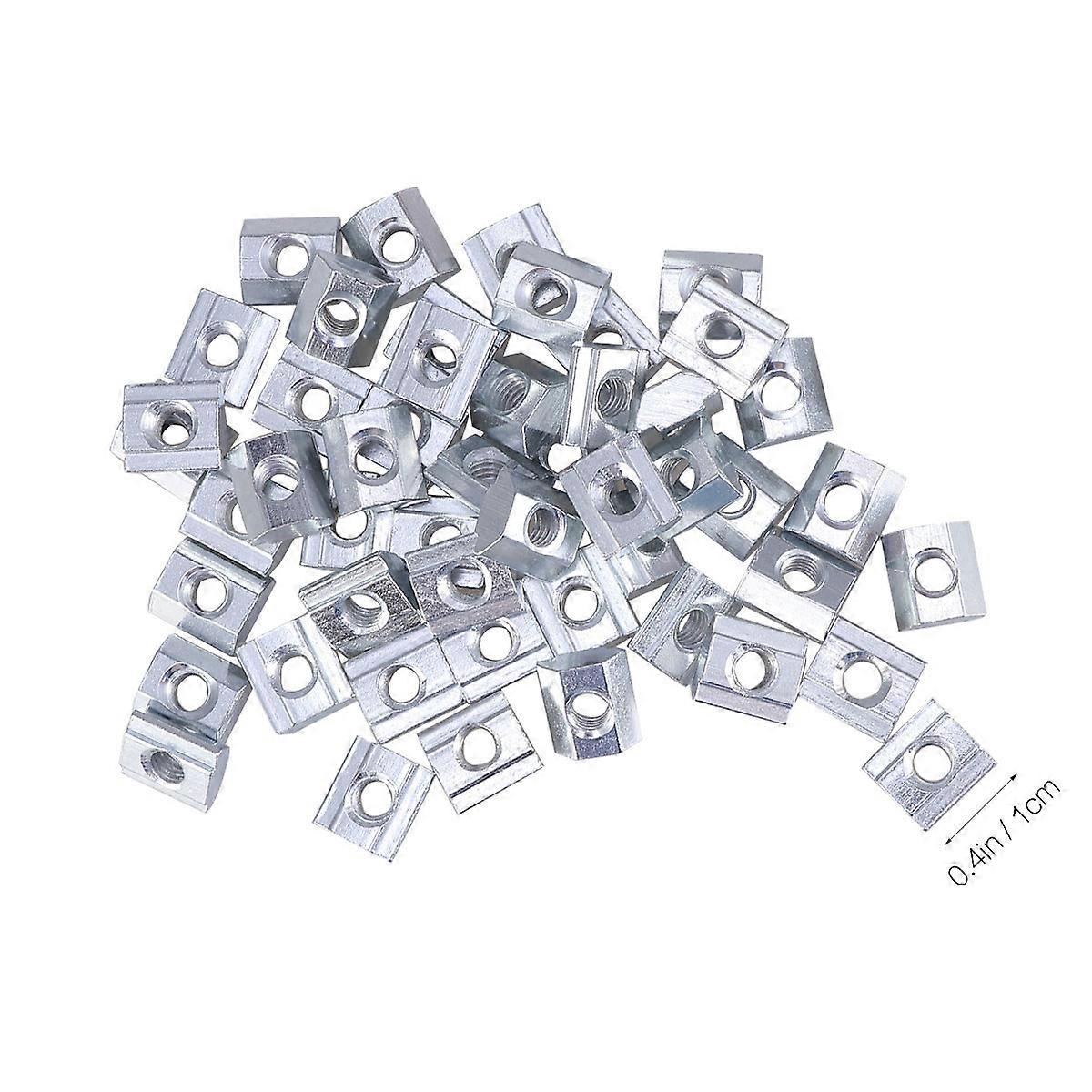 European Standard Slider Nut T-Type Slider Nut for Reliable Use 100Pcs