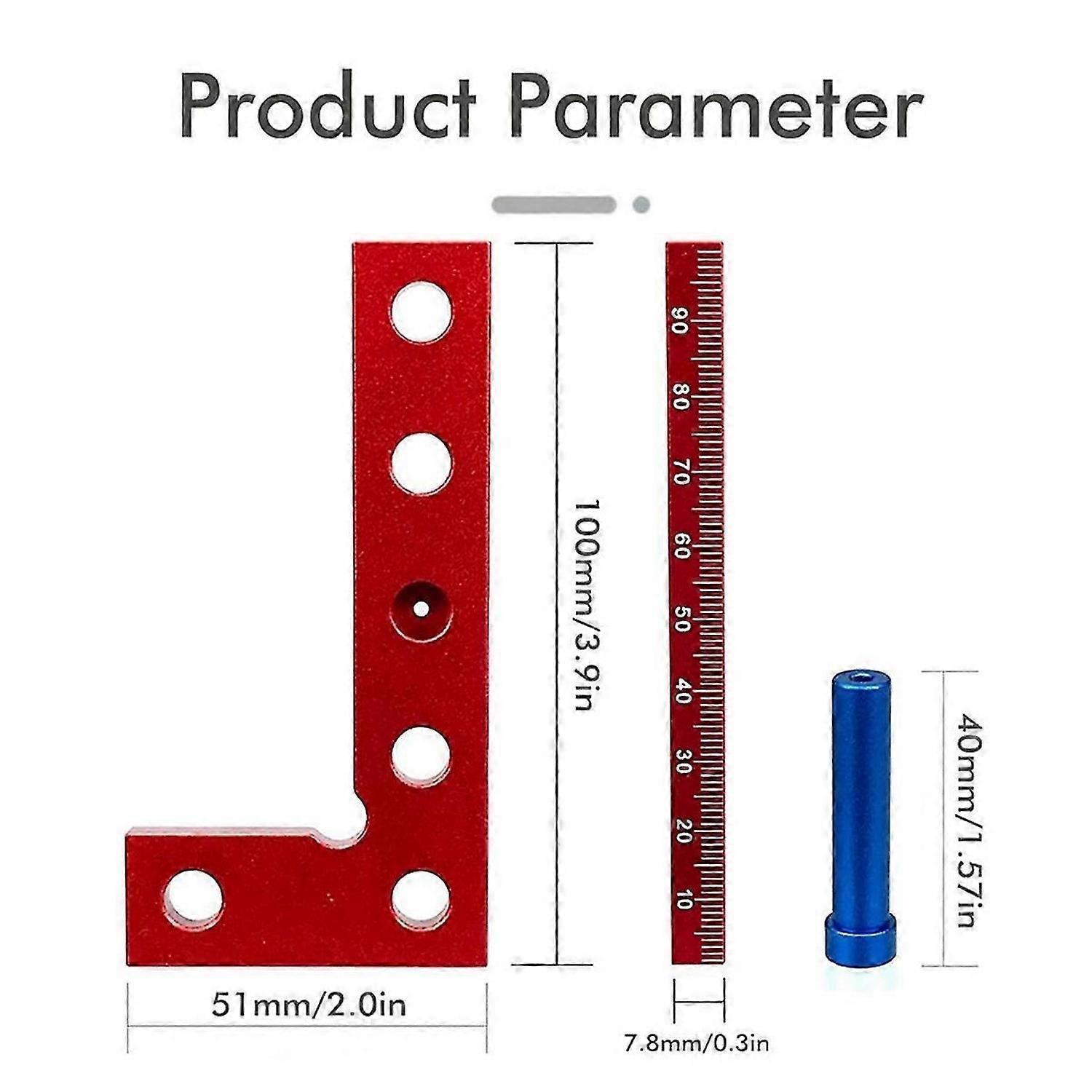 Square Center Finder, Positioning Square