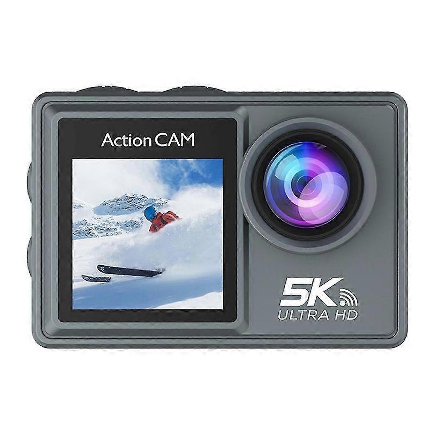 5K 30FPS Action Camera with Wifi Remote Control Electronic Image Stabilization Camera for Outdoor Di