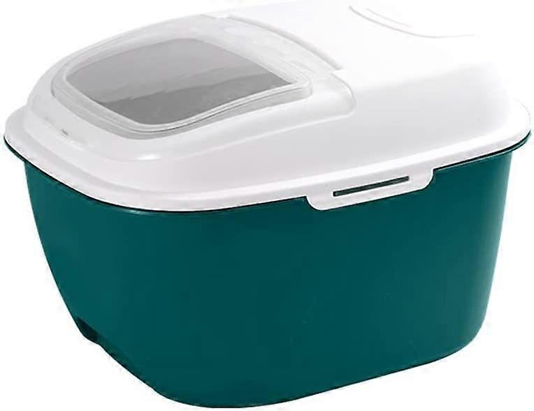 Rice barrel sealed and thickened