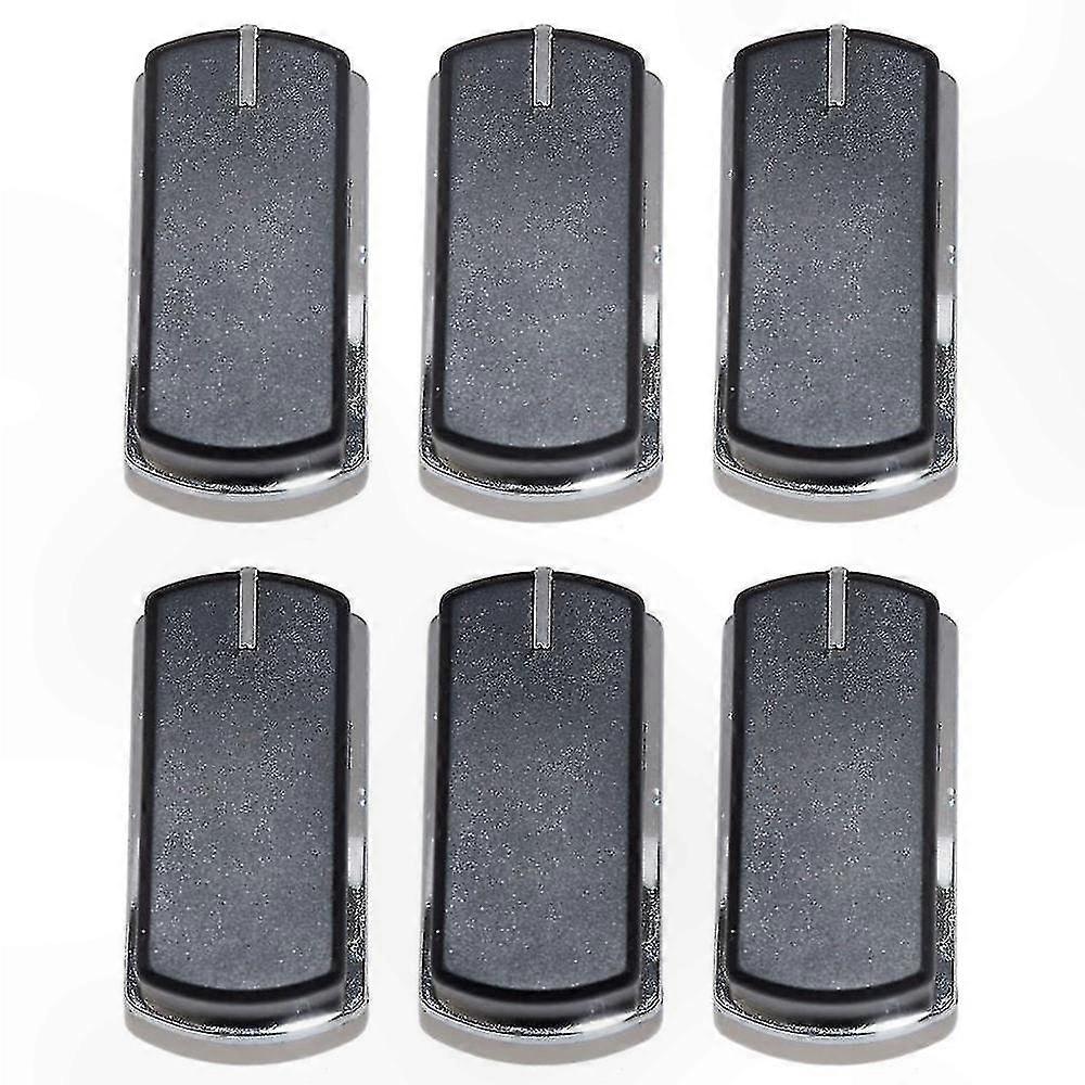 Universal Control Knob Set for Oven, Stove, Grill - 6 Pack Replacement Knobs