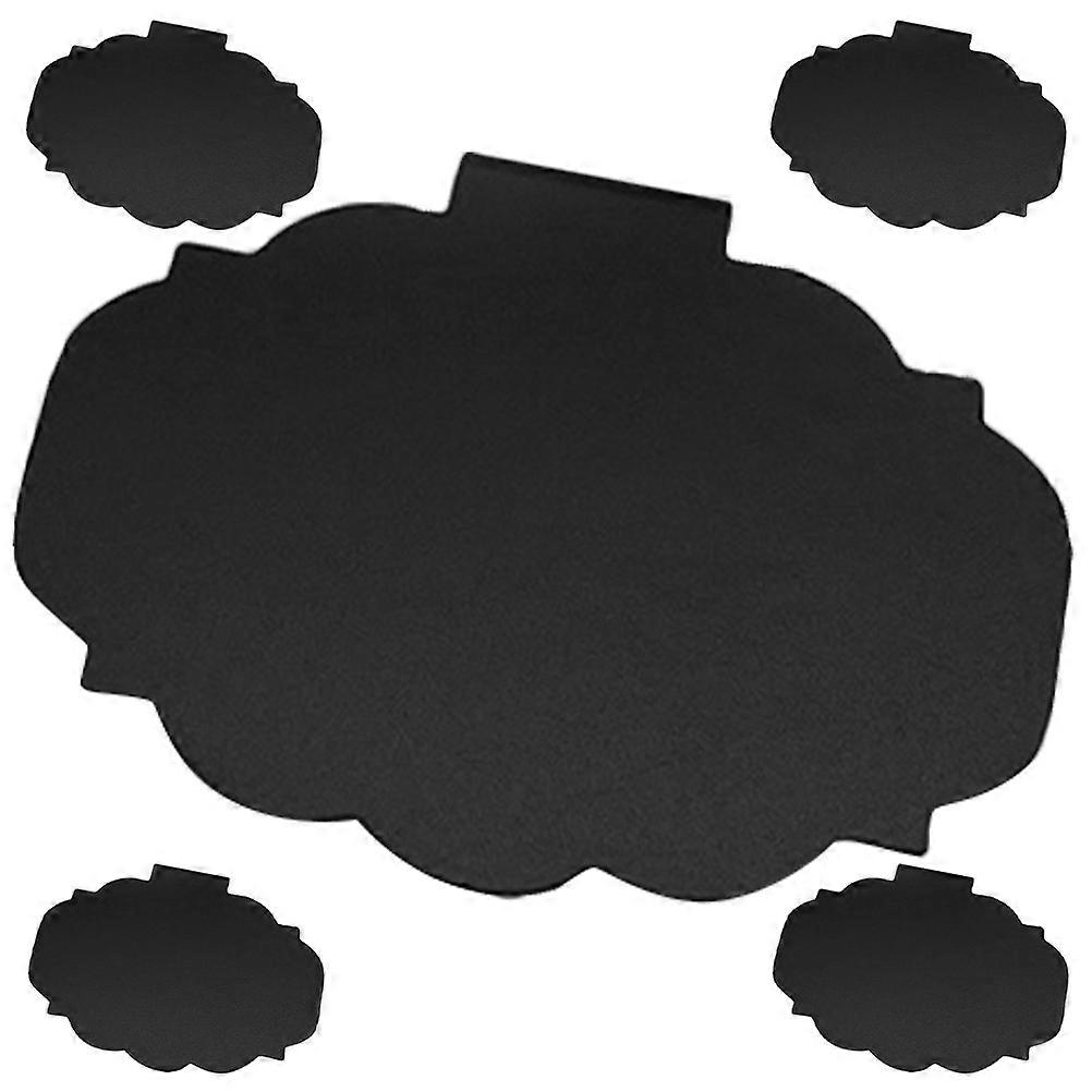 Basket Label Clip on Plastic Blackboard for Message Board 15 Pieces