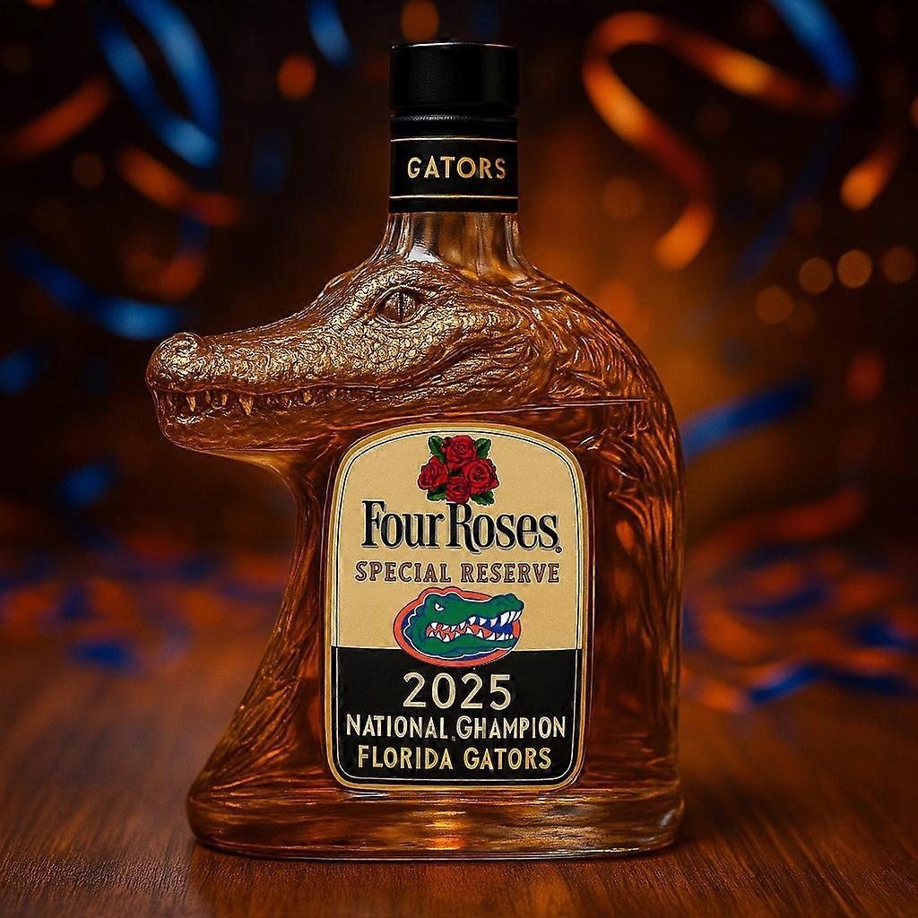 Home wine bottle whiskey bottle crocodile shape wine glass bottle