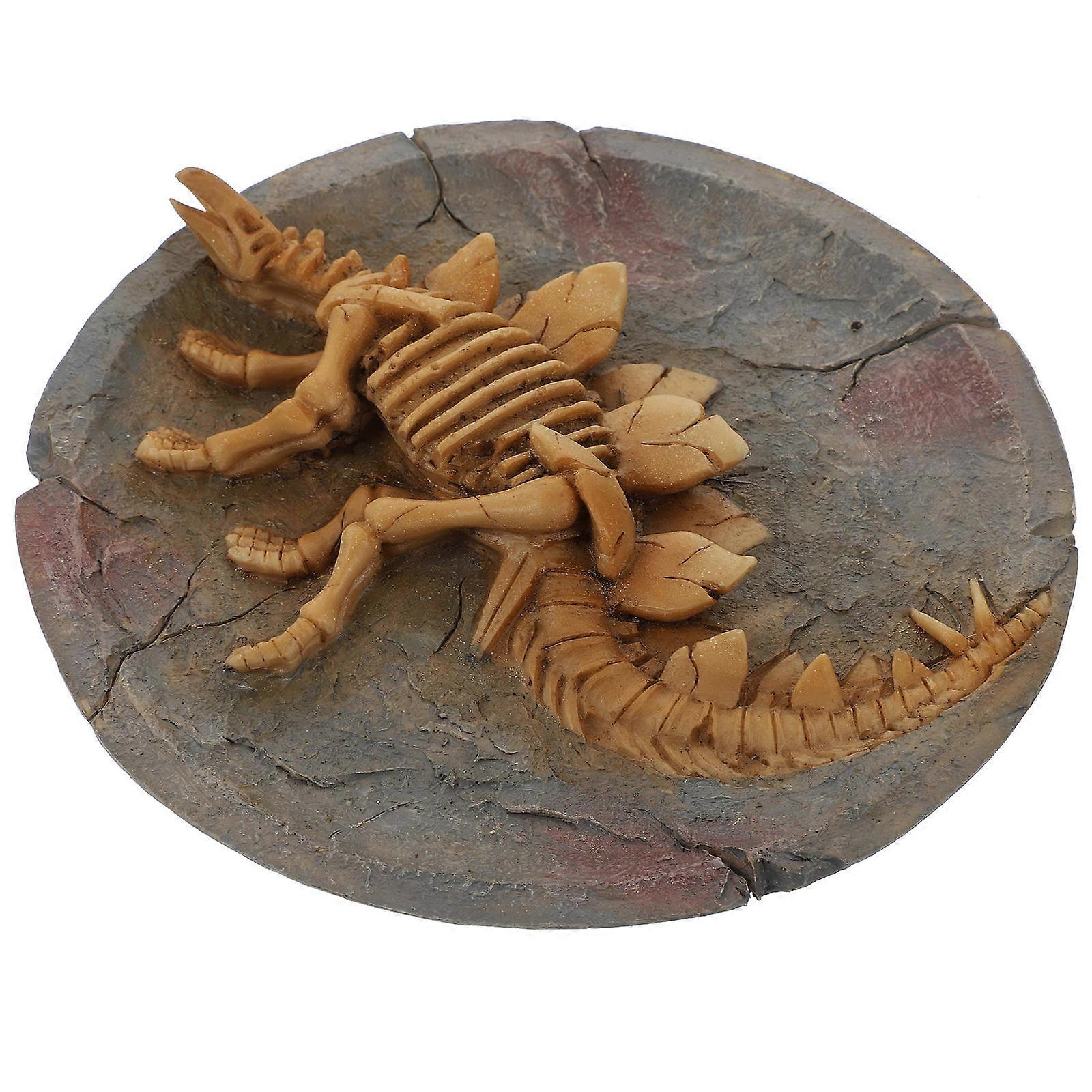 Unique Dinosaur Model Wall Decor With Natural And Artistic Style For Indoor Spaces 6Pcs