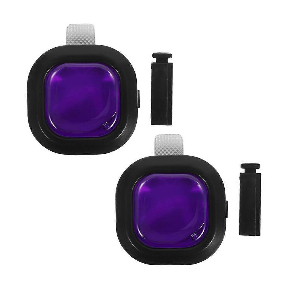 Aromaterapi-luftventilklips til bil med lavendelduft, 2 stk. for bilbruk