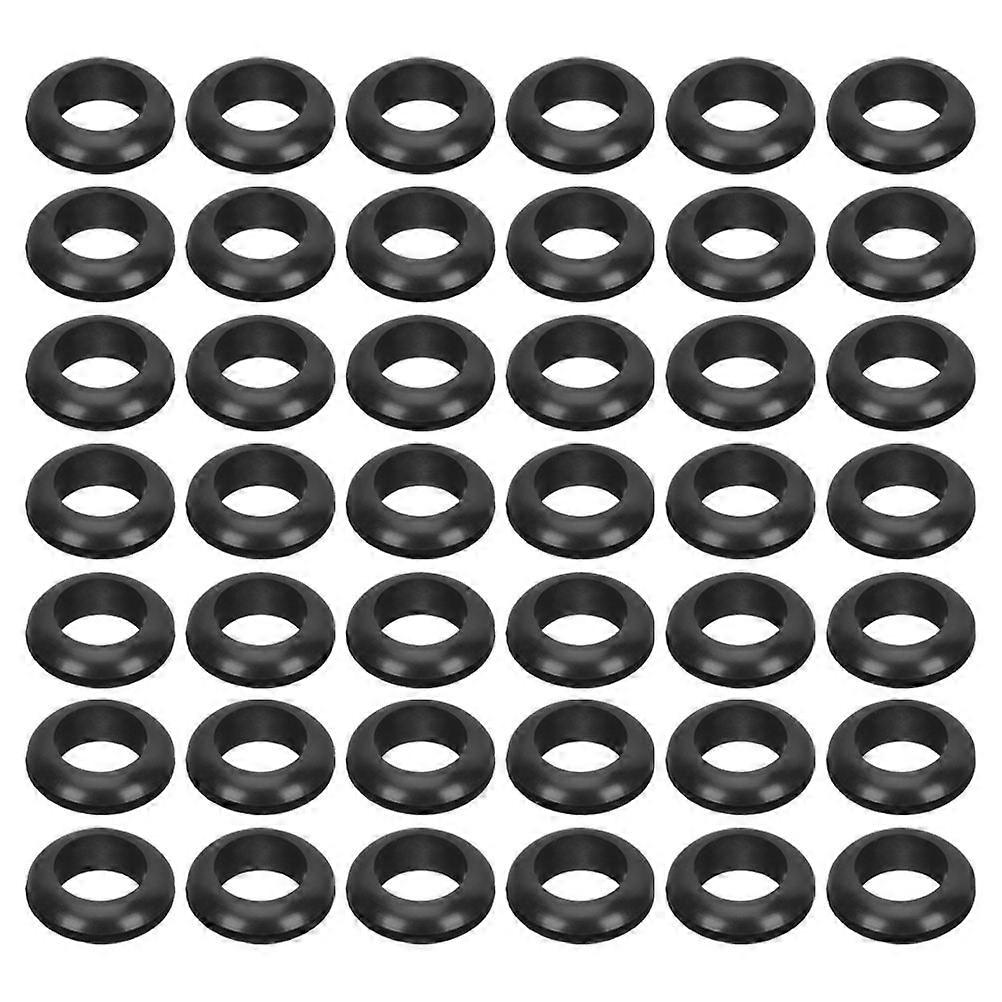 Rubber Clothesline Pole Hole Protective Cover for Indoor Use 50Pcs