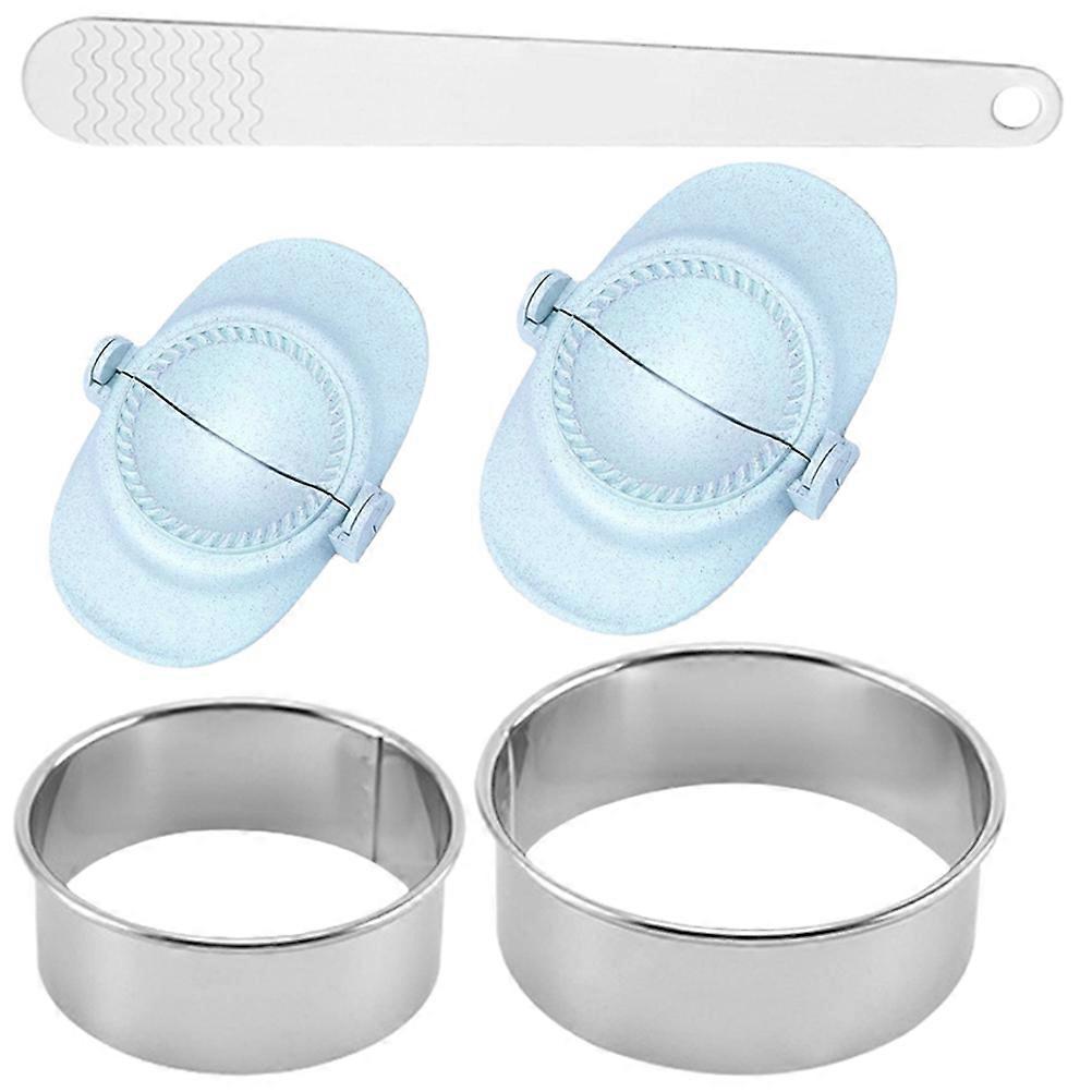 Dumpling Making Mold Ravioli Maker Set Waterproof and Wavy Edges for Children's Activities 1Set