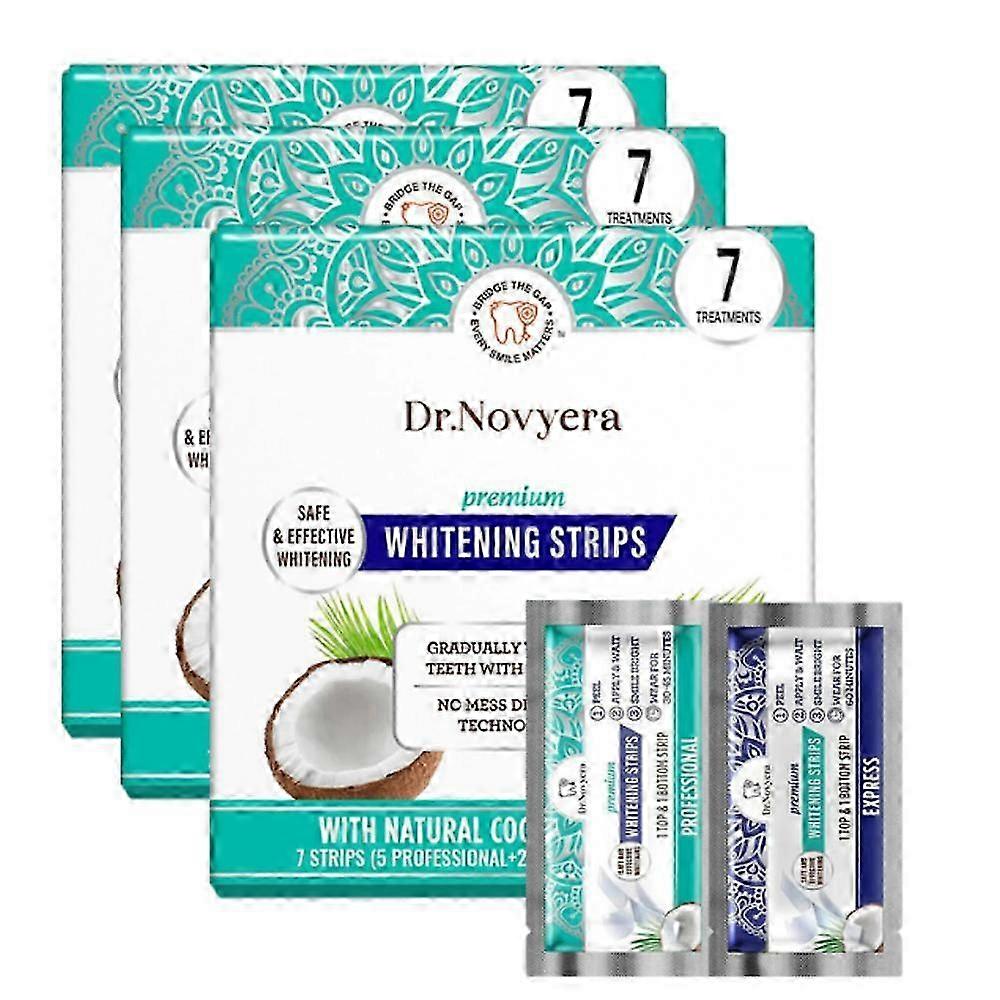 Teeth Whitening Strips - 7-Day Treatment with Non-Slip, Dry Strip Technology - Whitening Designed with Care for a Brighter Smile 26s