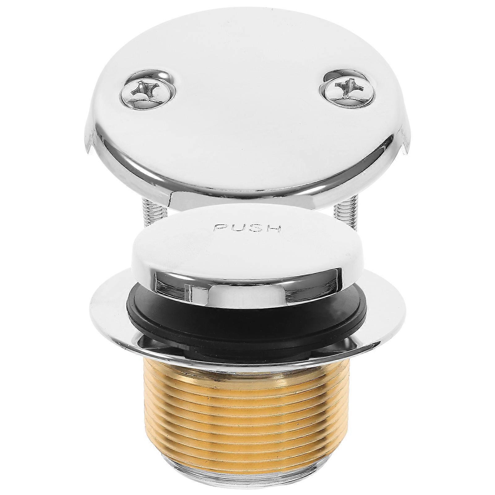 Bathtub Drain Trim Kit for Bathtub with Overflow Faceplate Replacement 5Sets