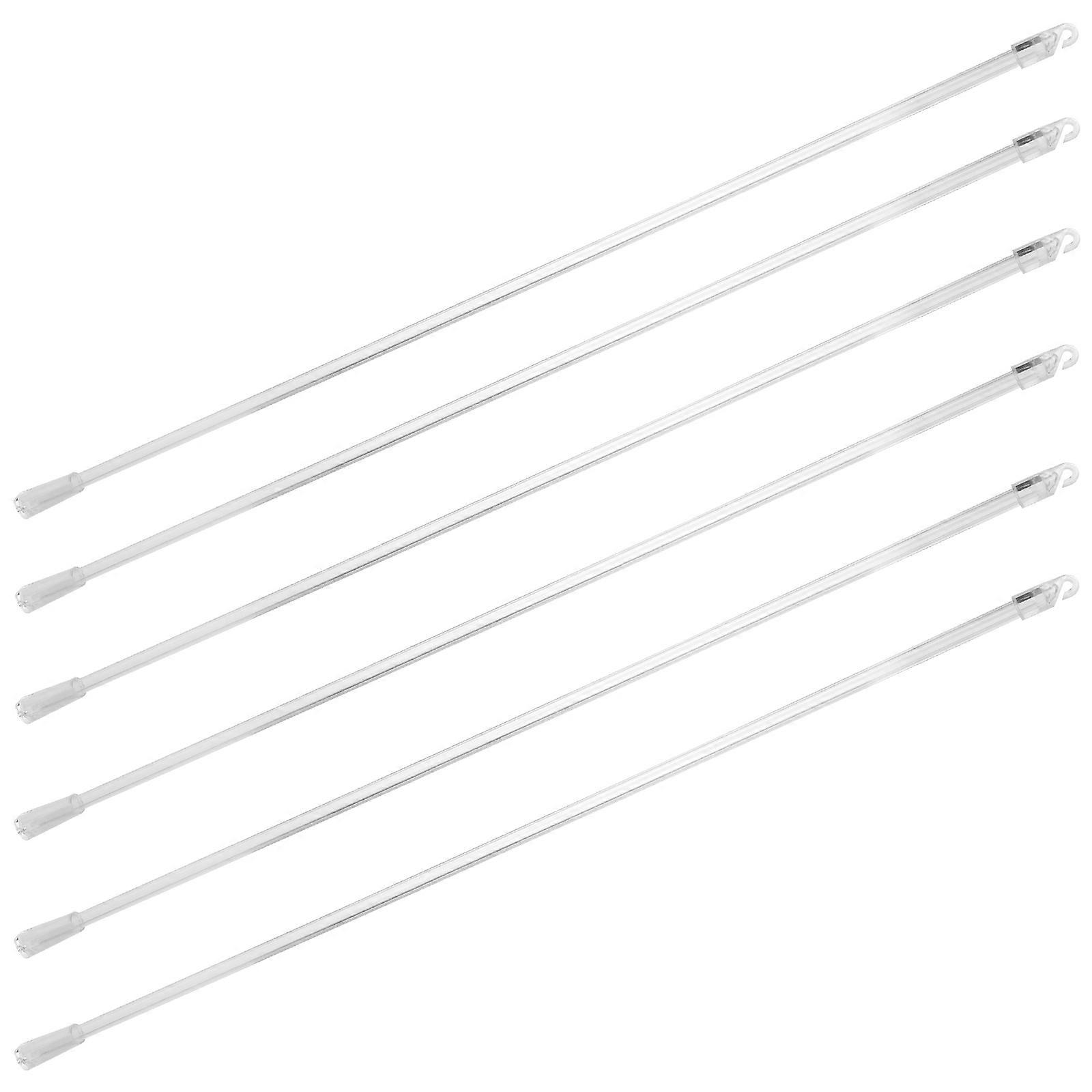 White Vertical Blind Rod Replacement Blind Wand for 18Pcs Household