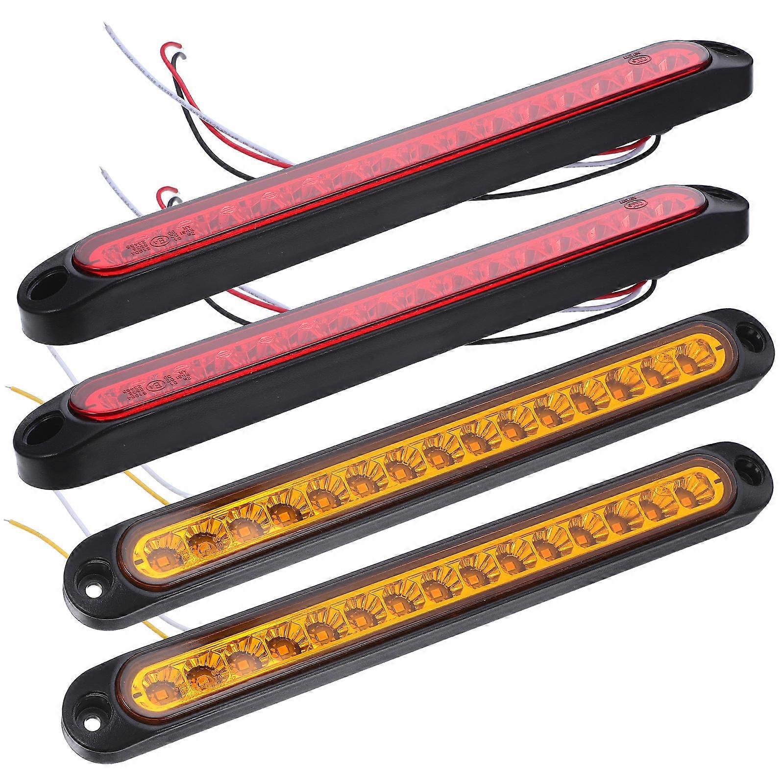 Trailer Tail Brake Light Bar for Brake Function with 8Pcs for Pickup Trucks