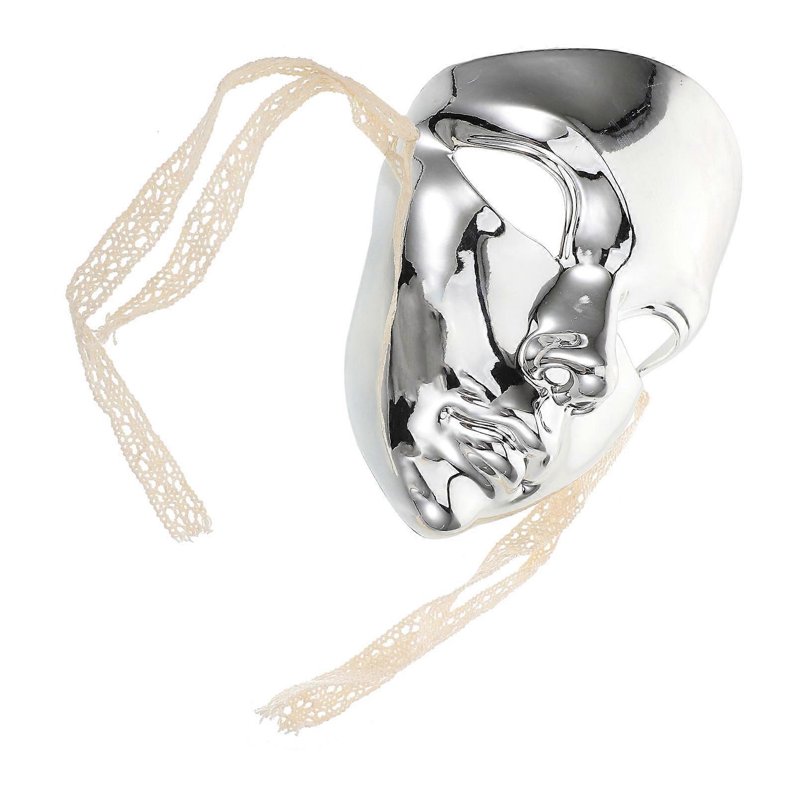 Retro Masquerade Mask Prop Comfortable Fit For Stage Performances 1Pcs