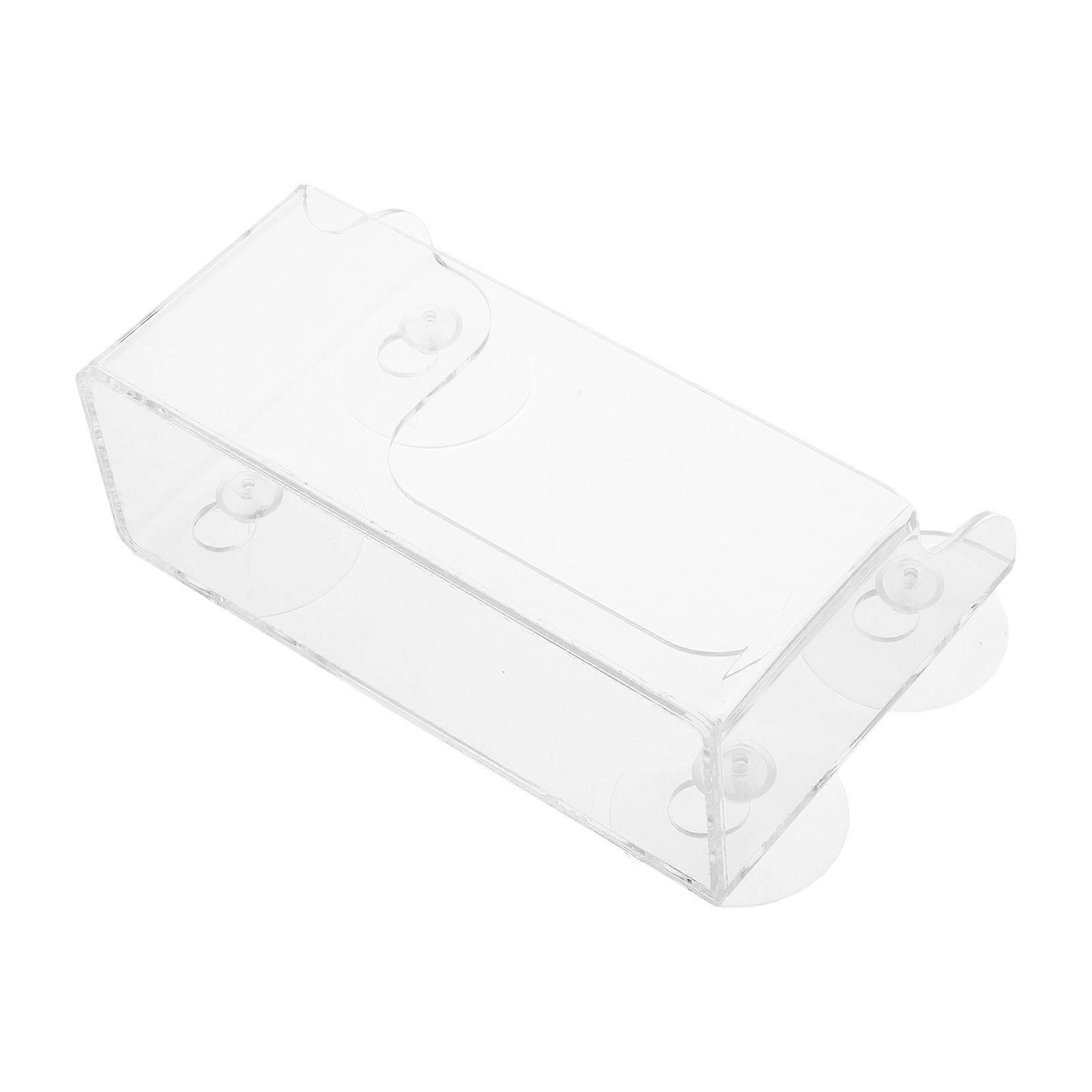 Suction Cup Refrigerator Rack Organizer for Fridge Storage 3Pcs Transparent