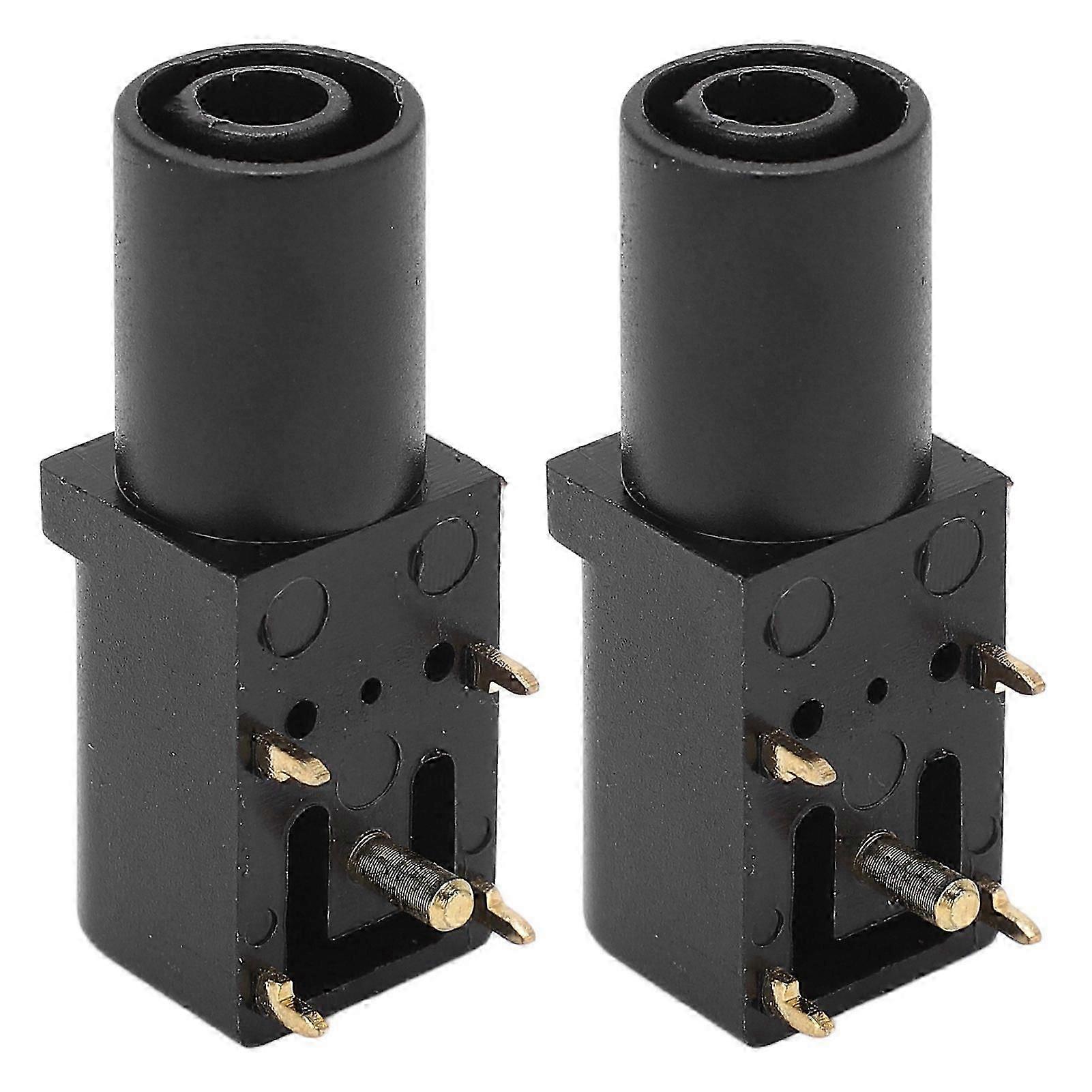 High quality  J.40016 4mm high quality PCB board soldering safety banana socket