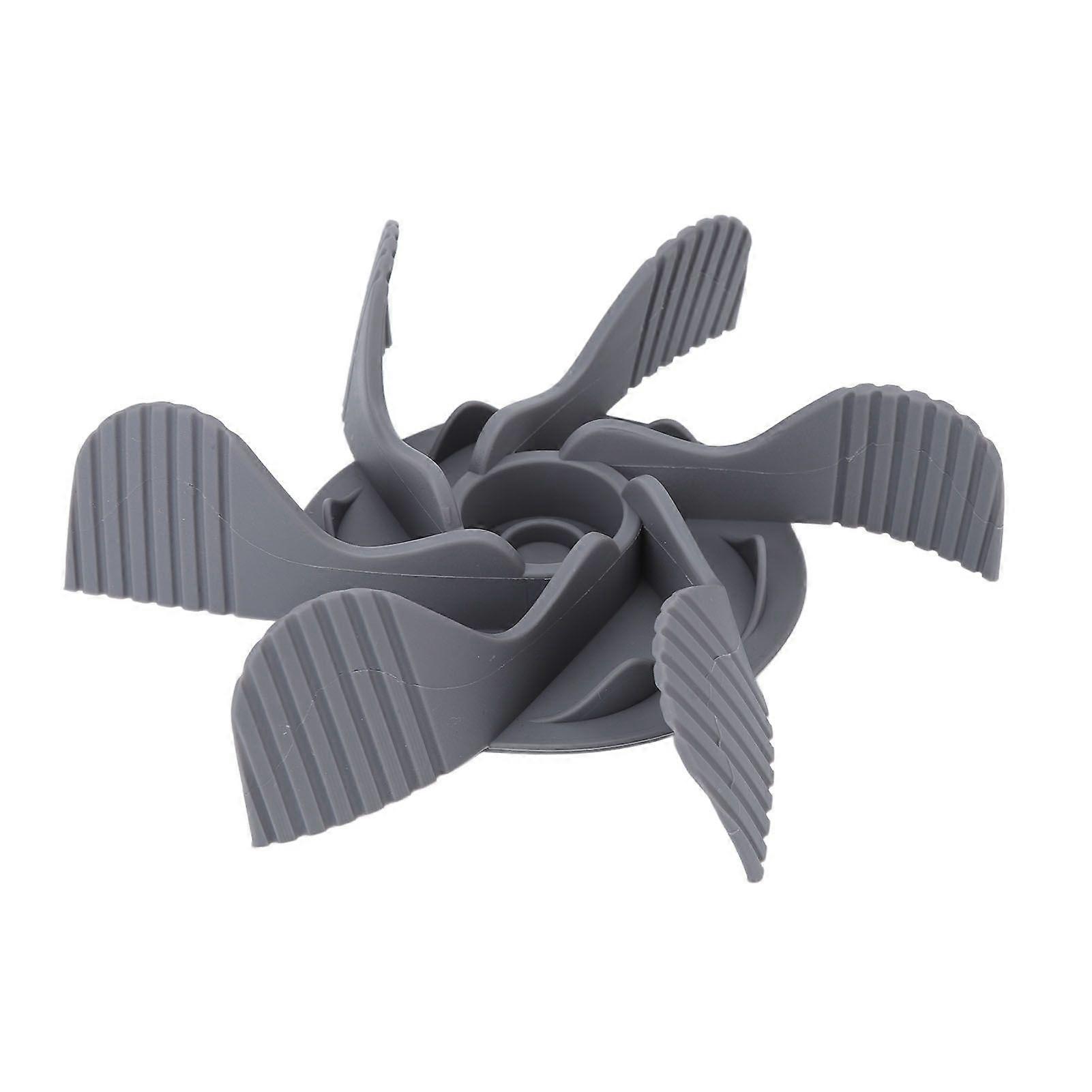 Slow Feeder Dog Bowl Insert Food Grade 19 Suction Cups Cuttable Slow Feeder Insert for Regular and Elevated Dog Bowls