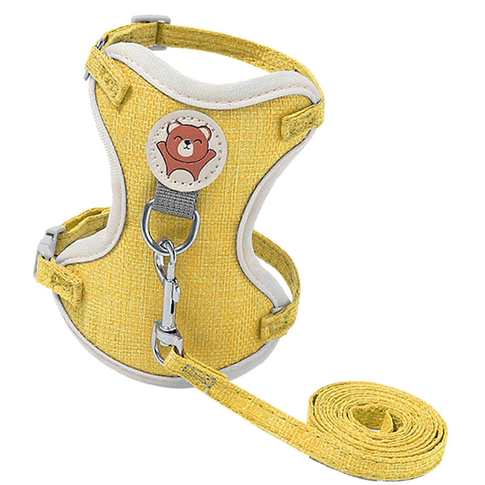Cat Vest Harness Adjustable, Comfortable Fashion Vest For Secure Outdoor Walks