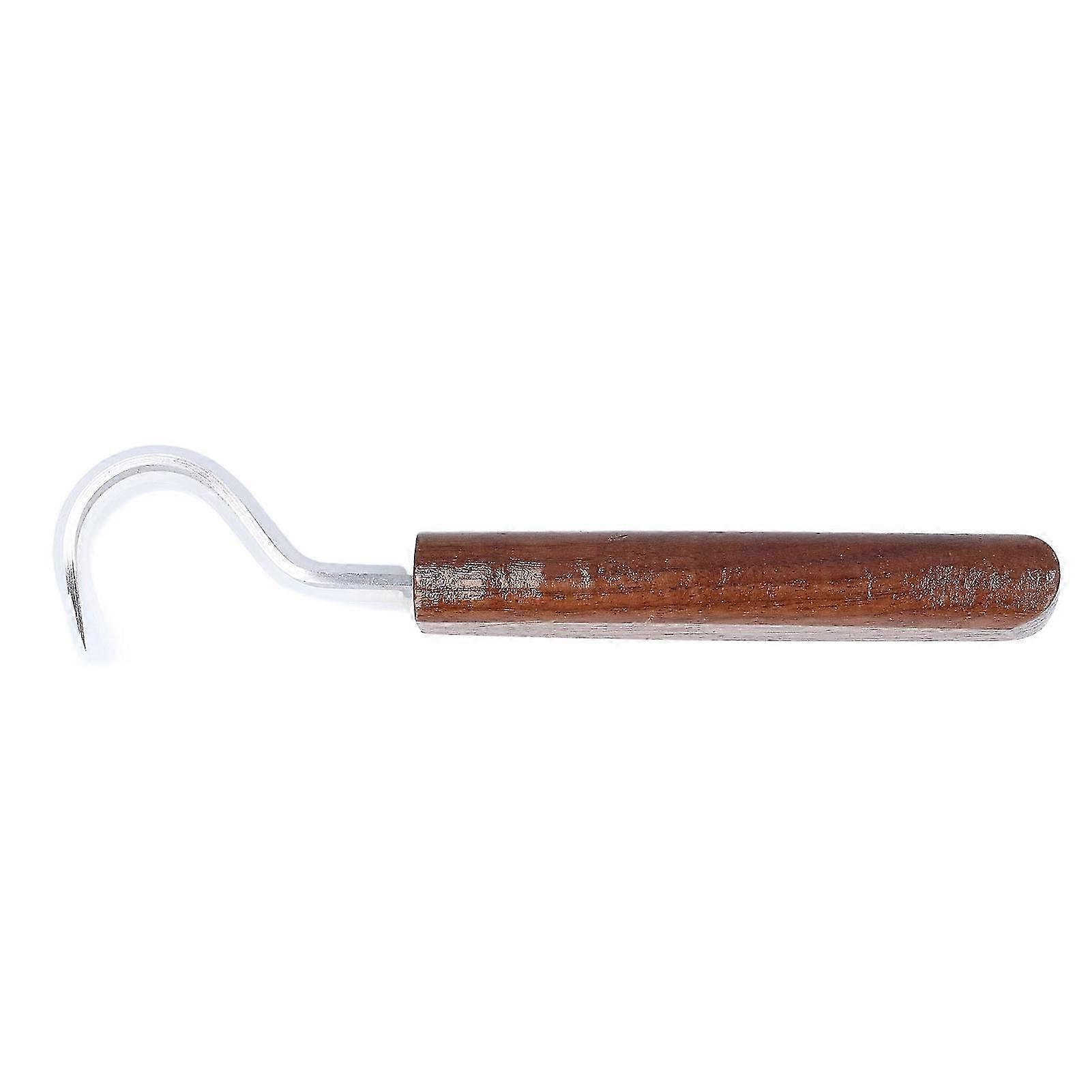 Wood Carving Tools for Spoon Making, Fine Engraving: Flat Handle, Bend Blade, Hook Cut