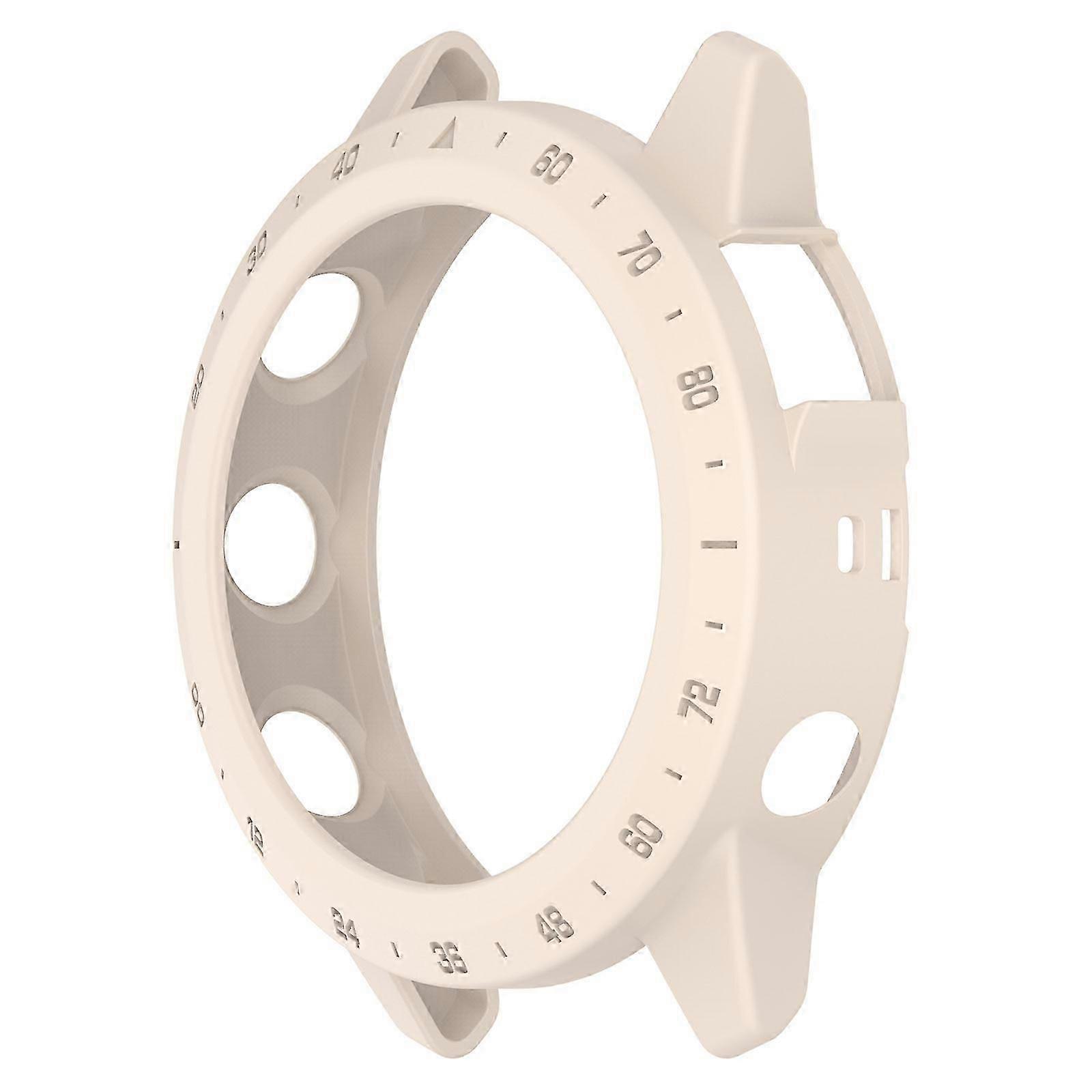 For Garmin MARQ (Gen 2) Anti-scratch Watch Case PC Protective Frame with Scale