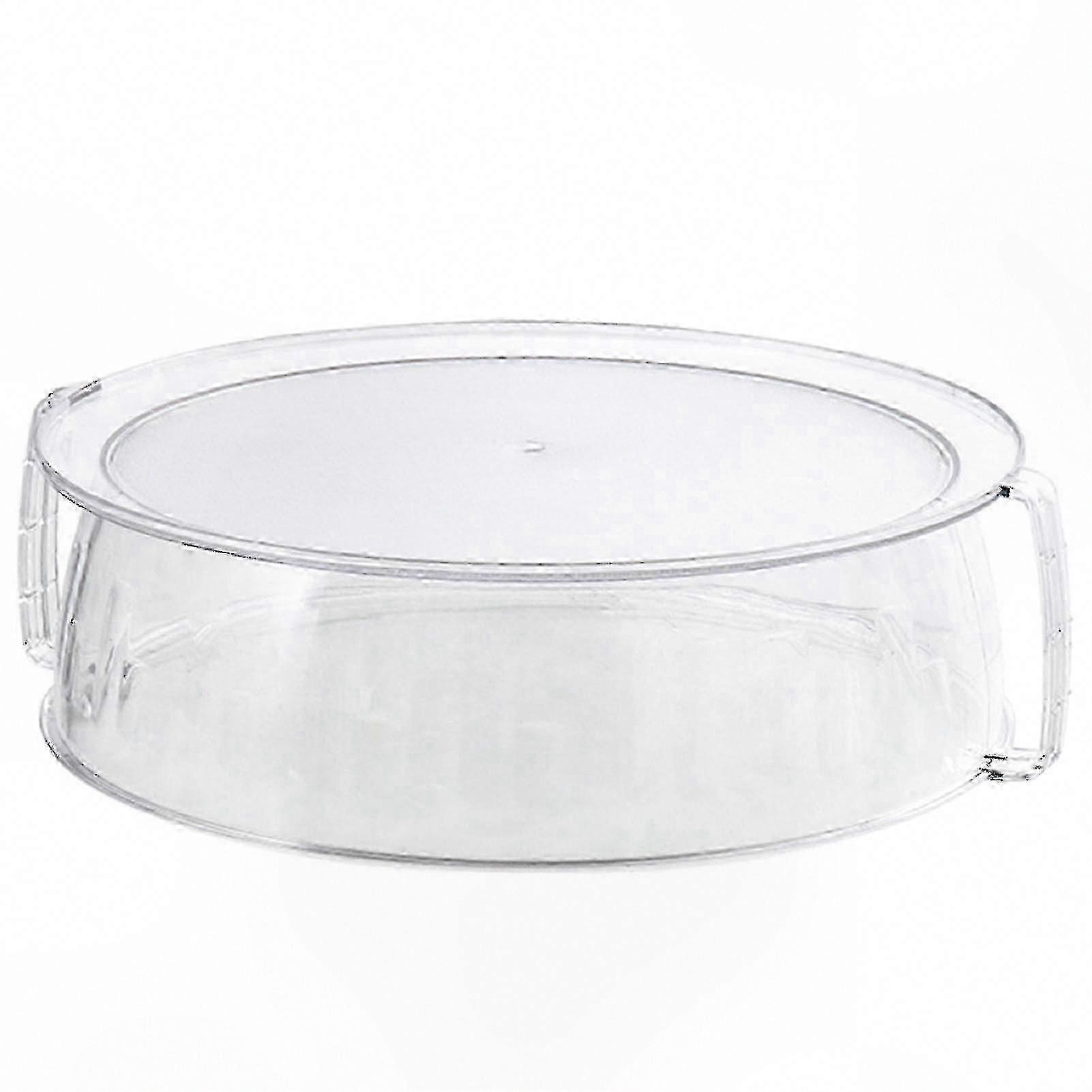 Glass Microwave Cover with Handle for Pasta and Leftovers Reheating Splatter Guard Included