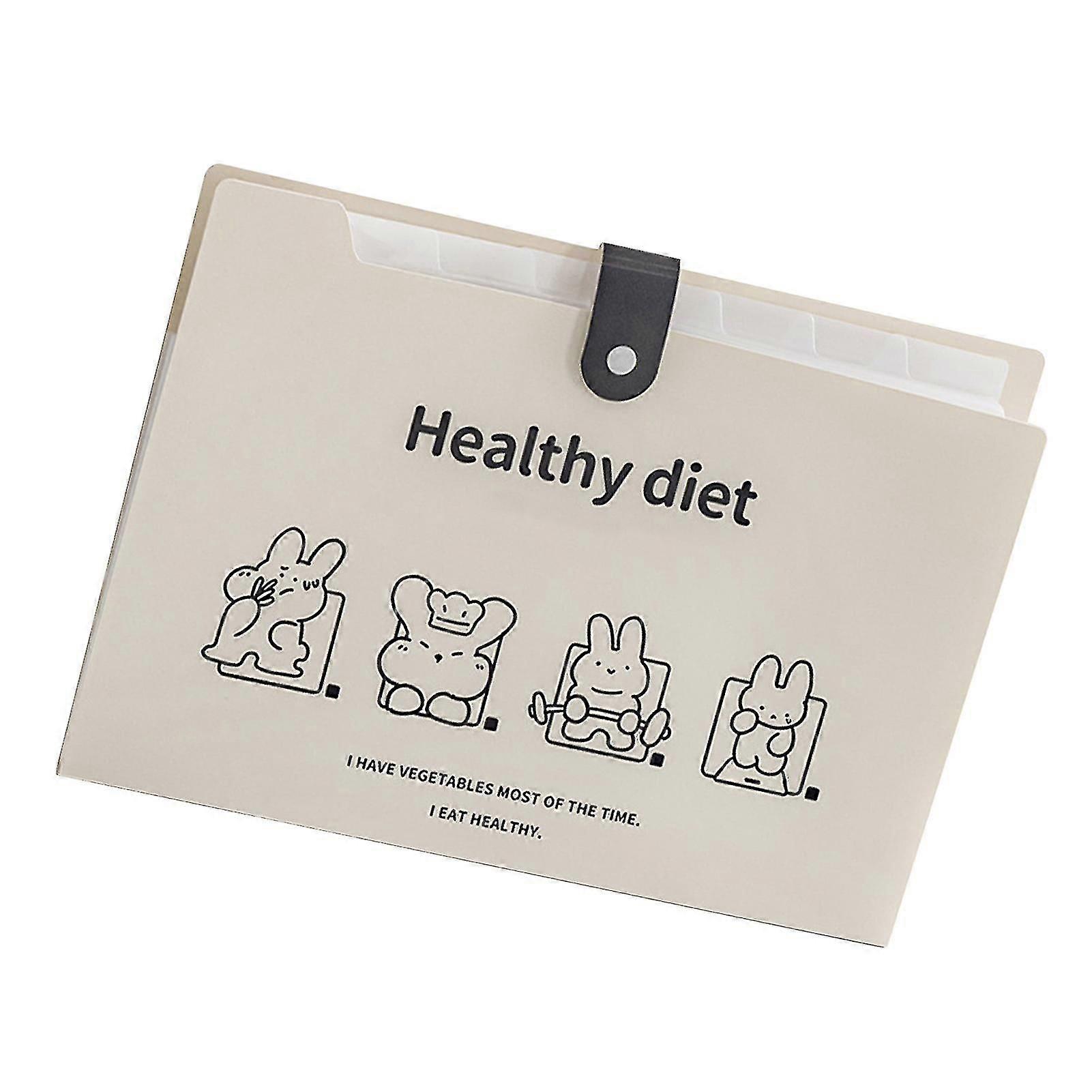 Expanding File Folder 8 Layers Waterproof Accordion Document Organizer for Receipts and Classification