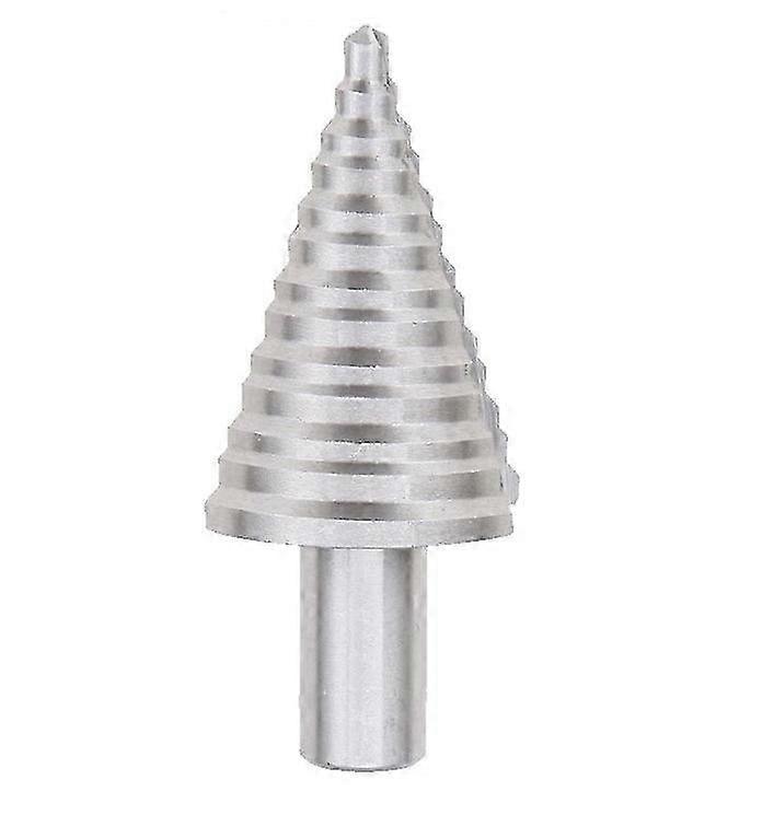 2025 Triangular Shank Step Drill Titanium Plated Straight Flush 5-35mm