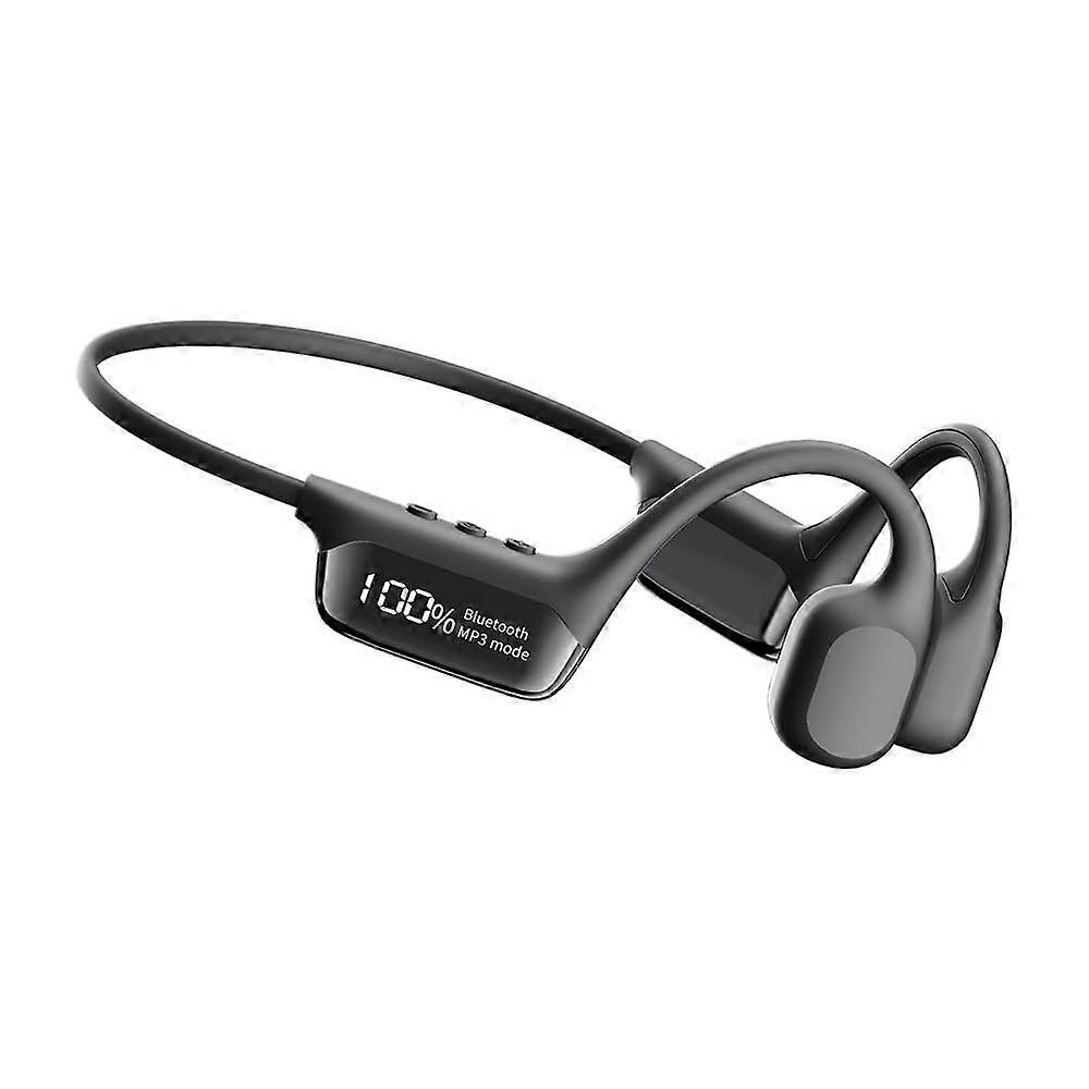 Bone Conduction Headphones Black OpenEar Design