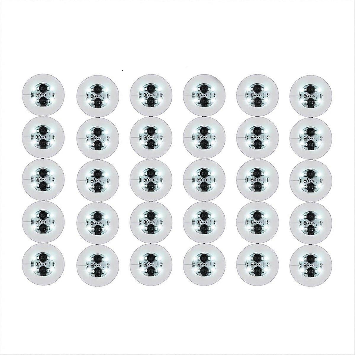 LED Coaster,30 Pack Light Up Coasters for Drinks,Led Coaster Lights