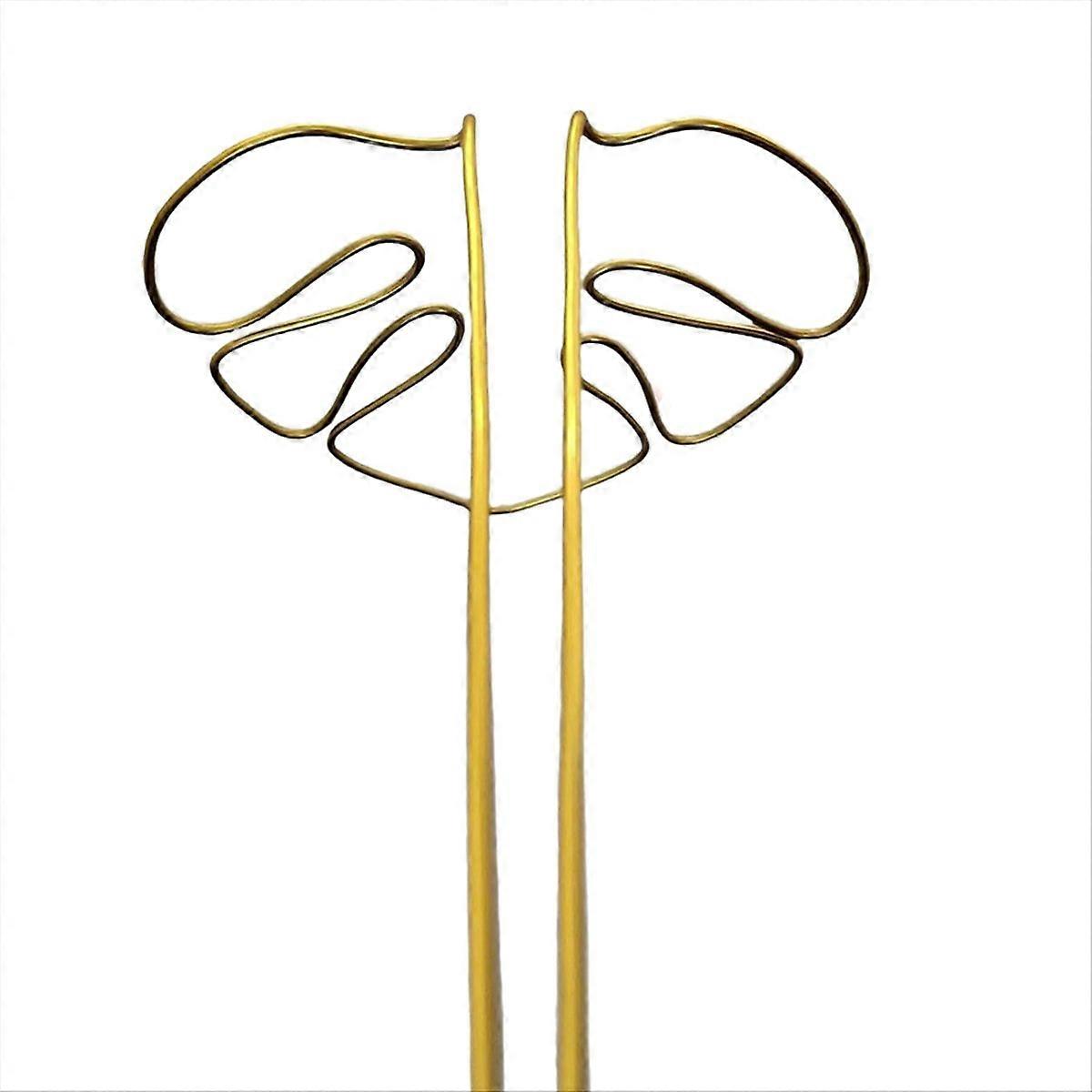 Monstera Shaped Plant Support Reusable Sturdy Holder Plant D