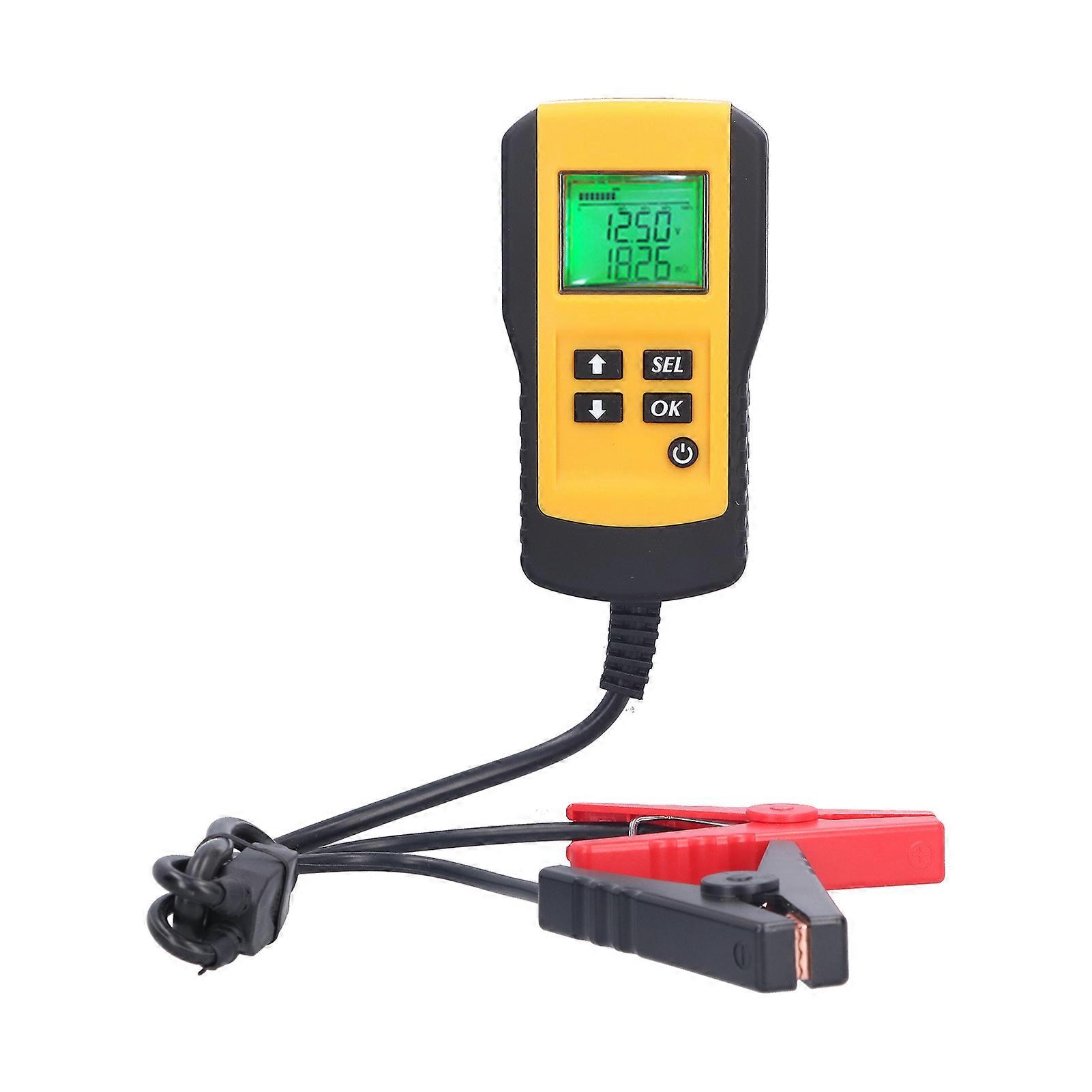 AE300 Digital Battery Analyzer LCD Car System Analysis NonDestructive Battery Indicator Tester for 12V Battery