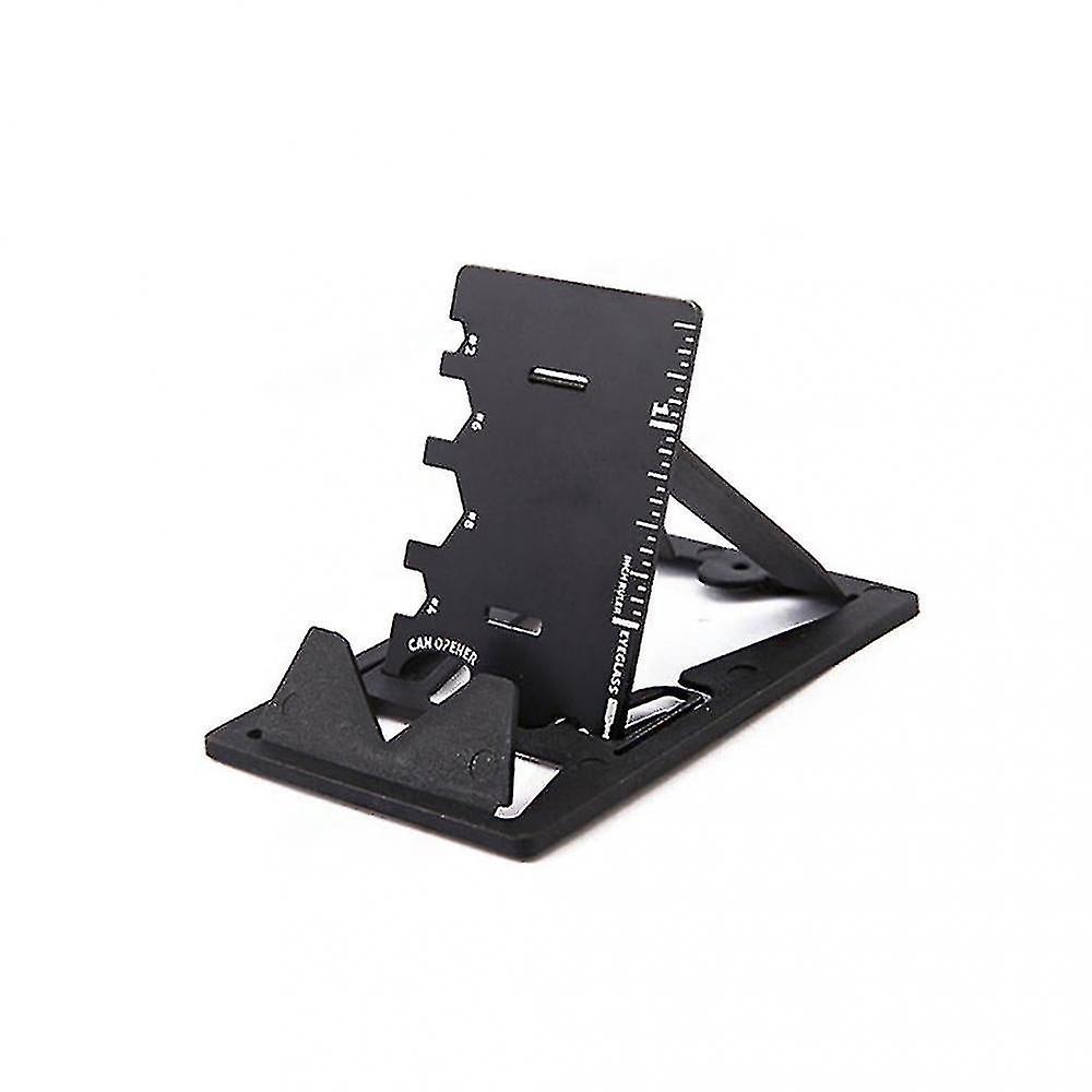 Cookware Sets 3 In 1 Mini Card Multifunctional Folding Phone Bracket Bottle Opener Tool Kits