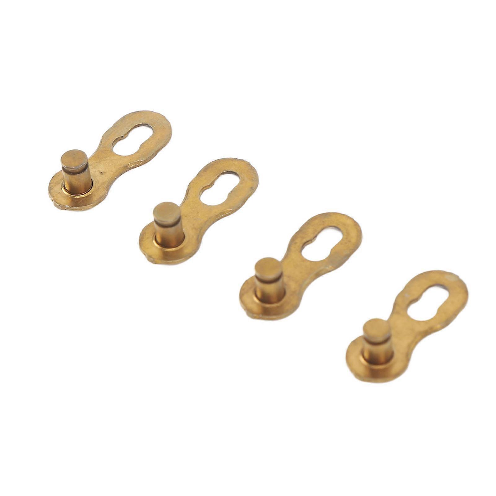 10 Speed Bicycle Chain Missing Link Connector Reusable Replacement Bike Chain Quick Link for Mountain Road Bike 2 Pairs