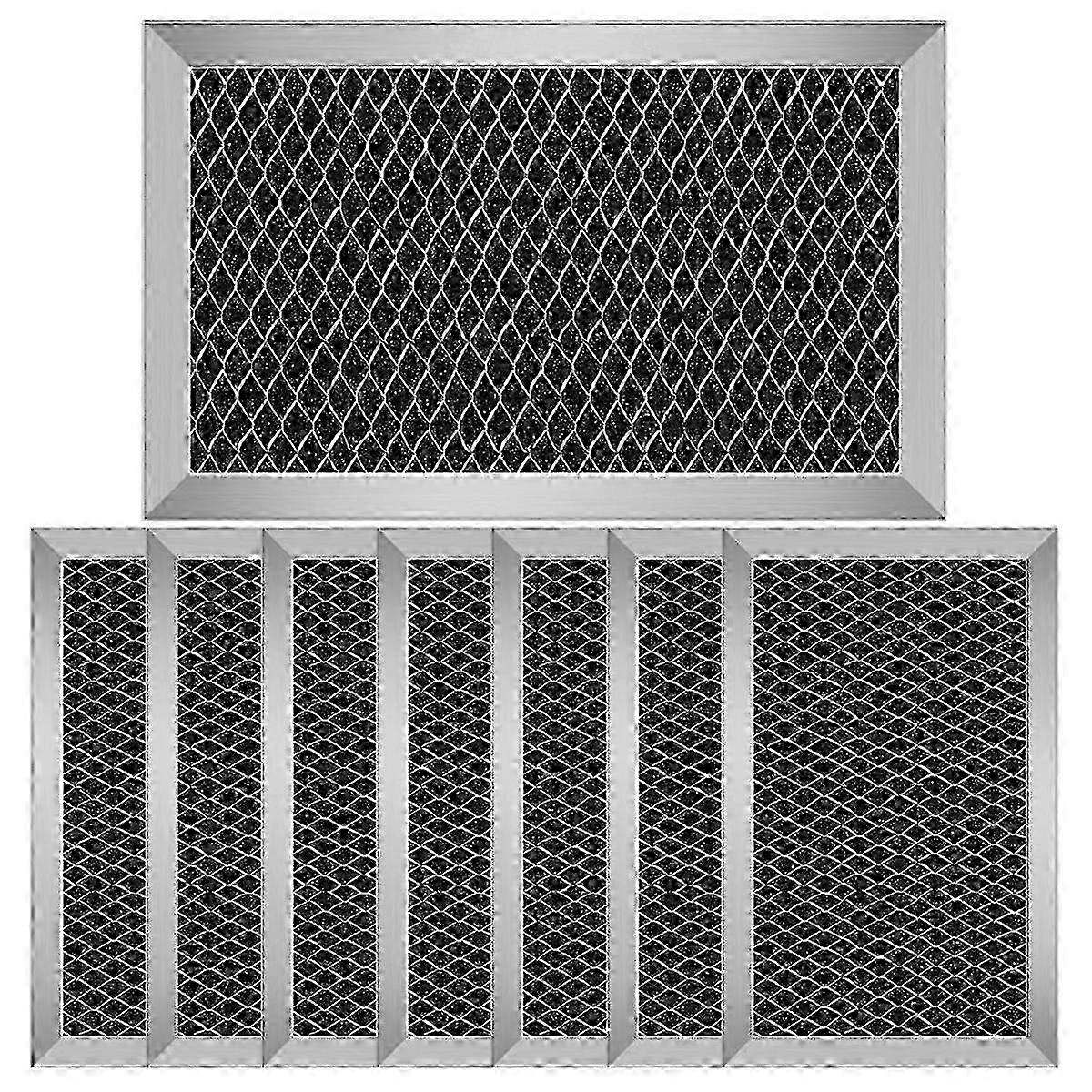 8PCS Microwave Charcoal Filter Replacement for JX81C WB02X10776 Microwave Filter for Kitchen Air Carbon Filter Edition