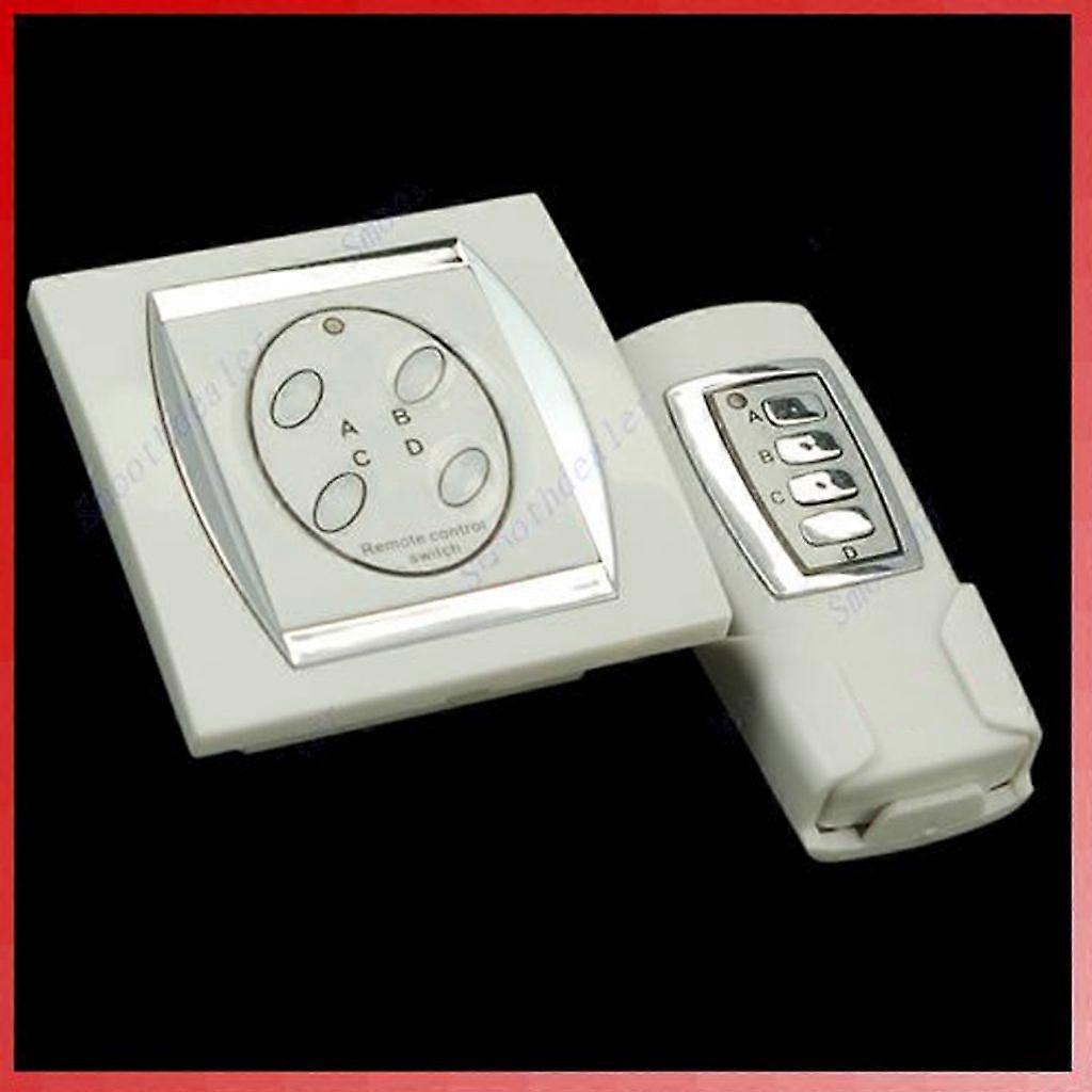 4-kanavainen 50M kaukosäädinkytkin langaton kaukosäädin lampulle, kytkinjärjestelmä, lähetin ja vastaanotin lampulle