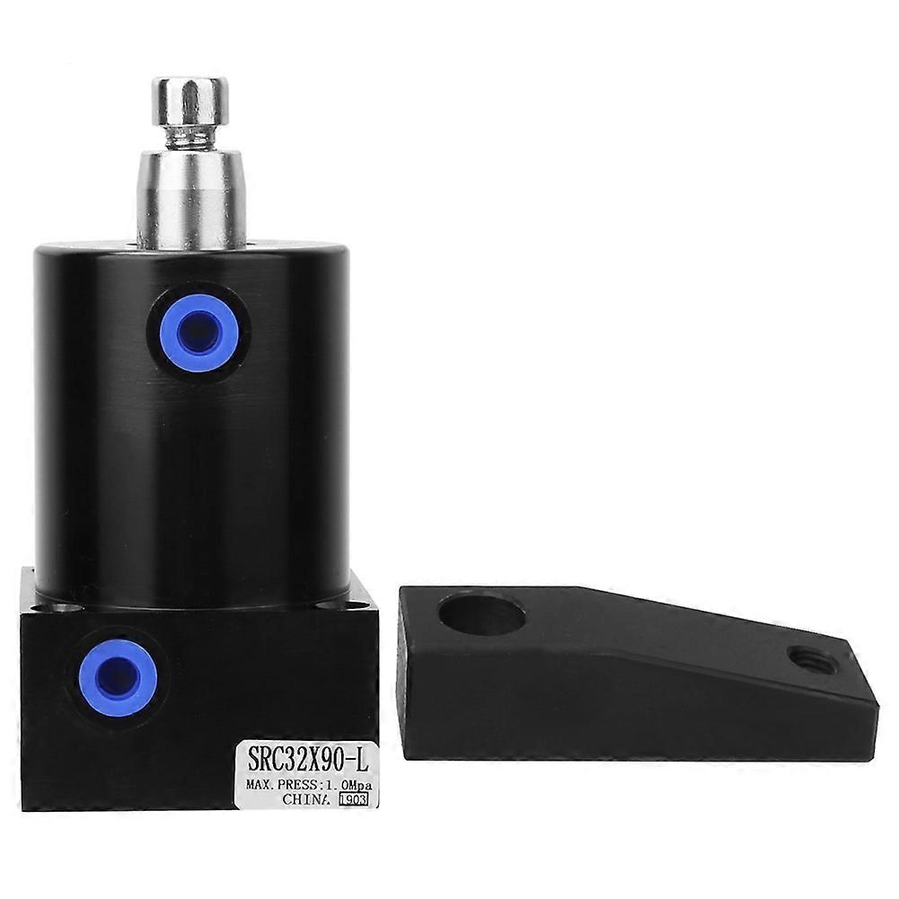 Pneumatic swing clamp cylinder 90° rotary for CNC machines with compact design and high precision