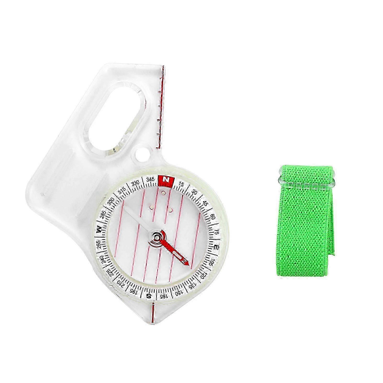 Thumb Compasses Backpacking Camping Navigation Baseplate Map Compasses with Scale Ruler Accurate Orienteering Base Plate