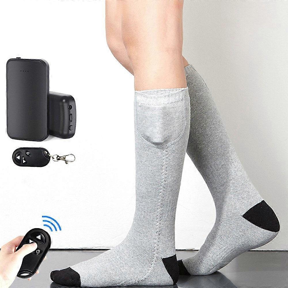Remote Control Heated Socks With Rechargeable 4000mah Battery