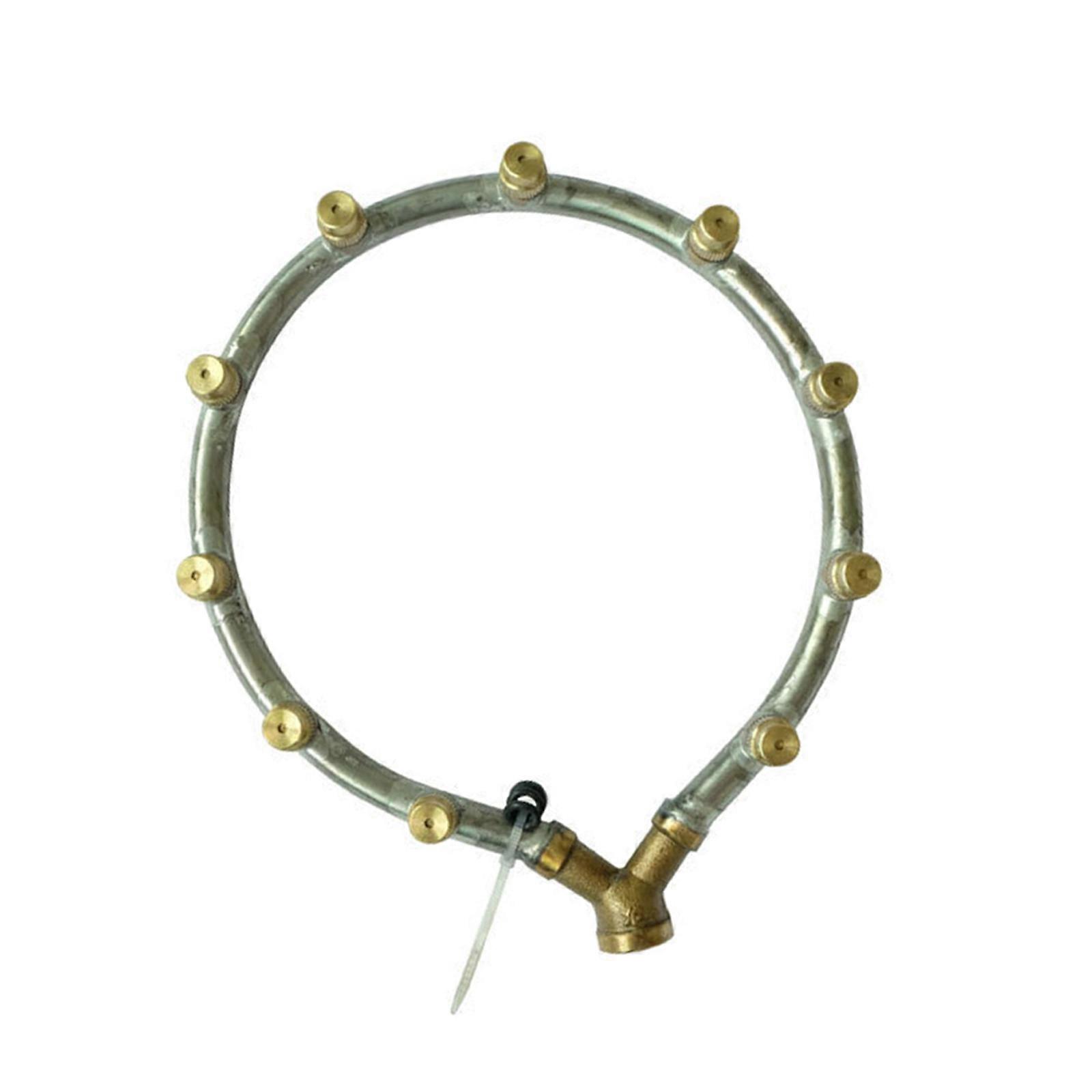 360 درجة قابل للتعديل في الهواء الطلق أداة سقي غير القابل للصدأ متعددة بخاخ دوارة فوهة للحديقة حديقة الاستخدام الزراعي متعدد الألوان