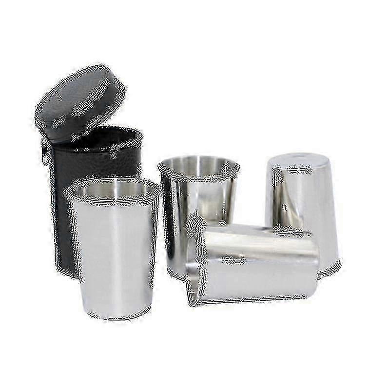 Durable wine glasses 150ml with carrying case